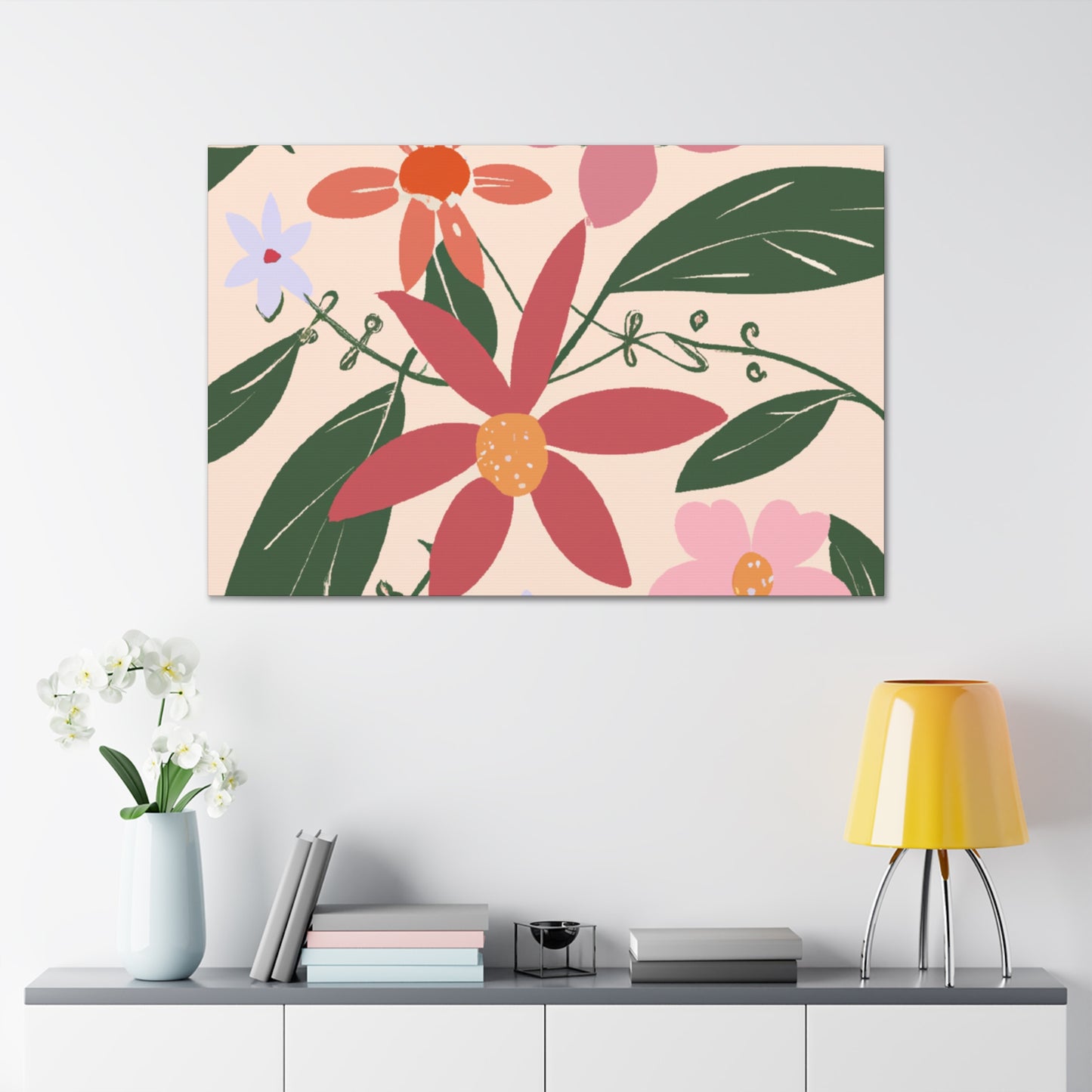 Poppyshine - Floral - Canvas