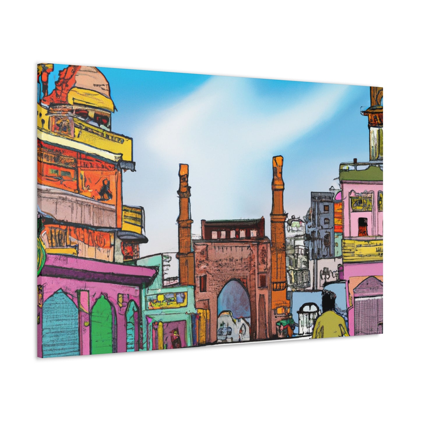 Mahabalipuram - Destination India - Canvas