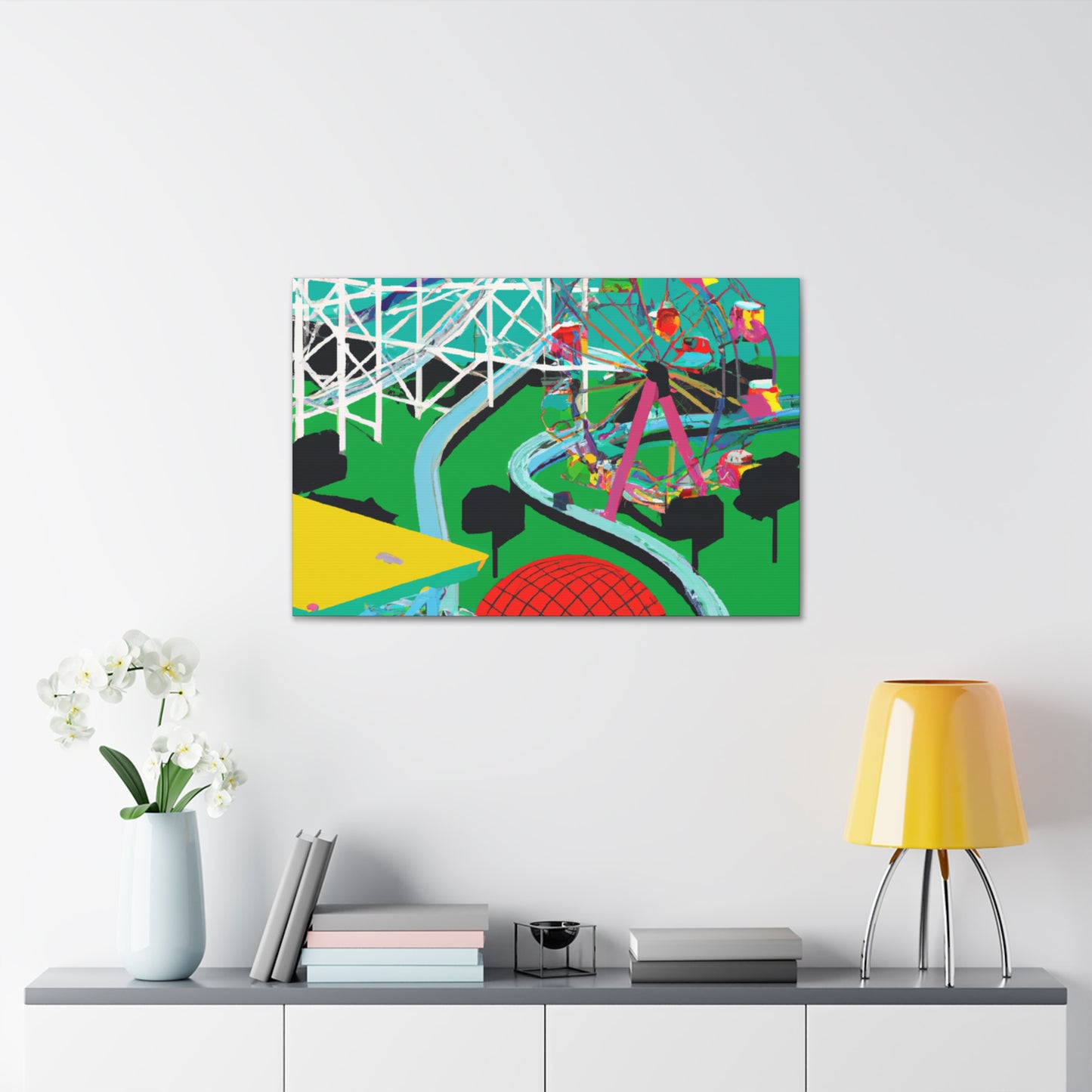 Thrilltopia - Amusement - Canvas