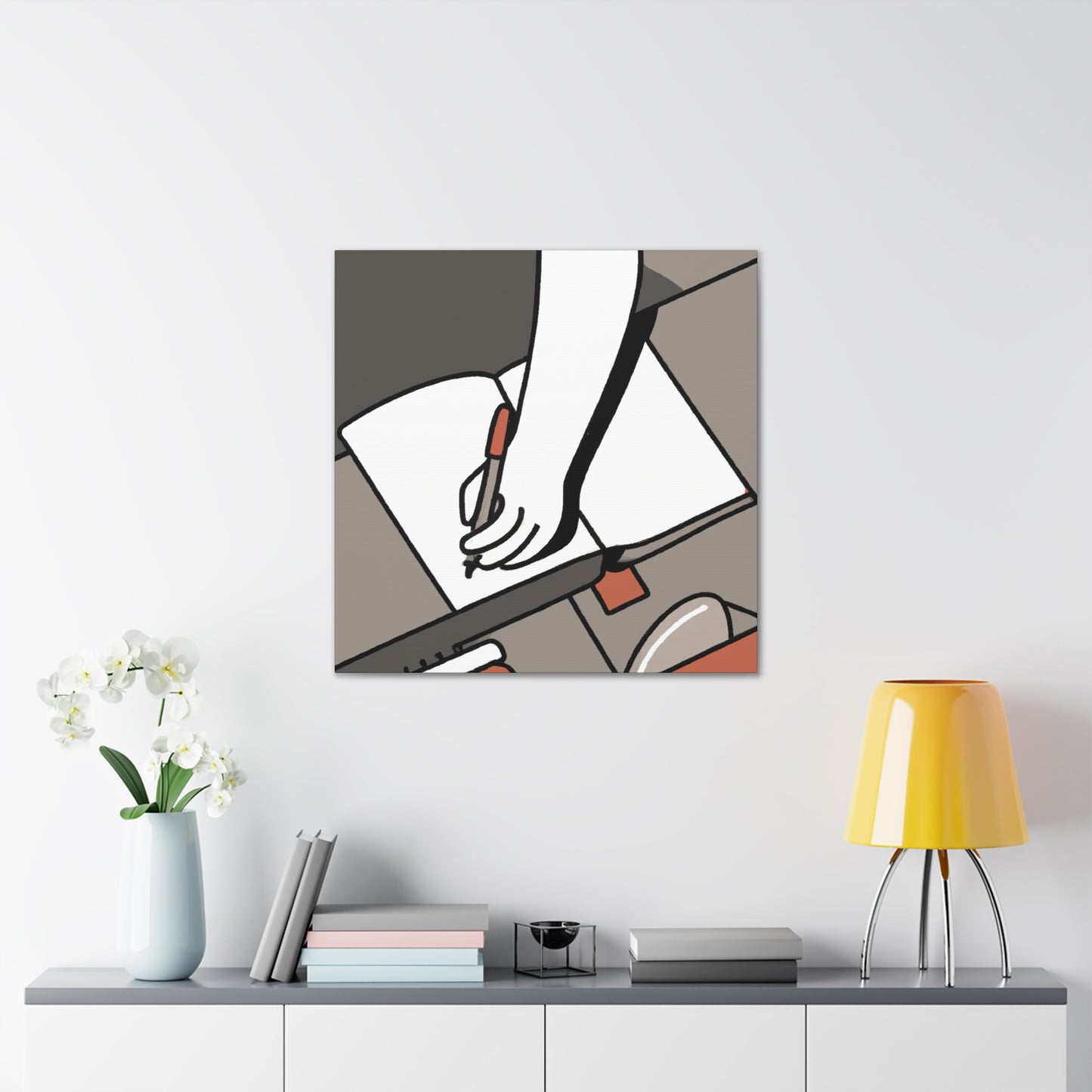 Zen Reflection - Minimalism - Canvas
