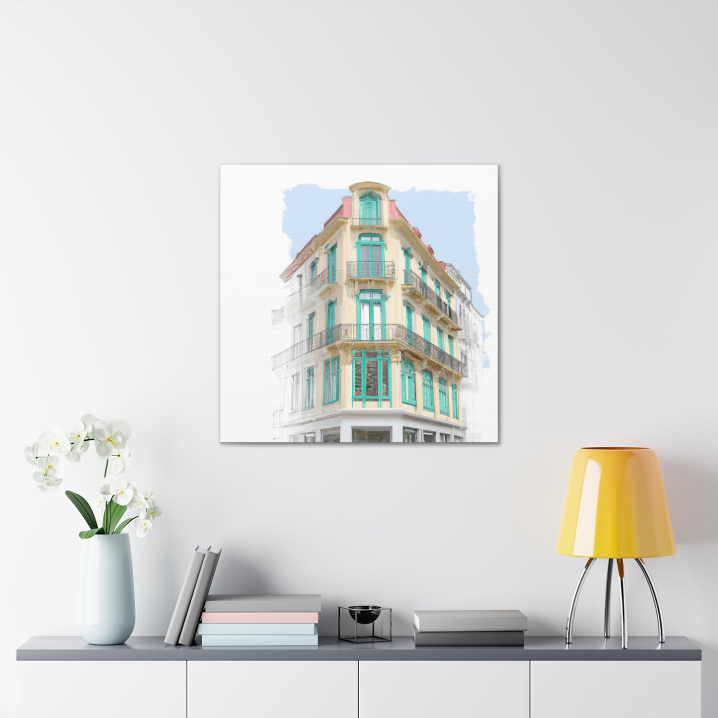 Amyrena de la Flora. - Architectural Canvas