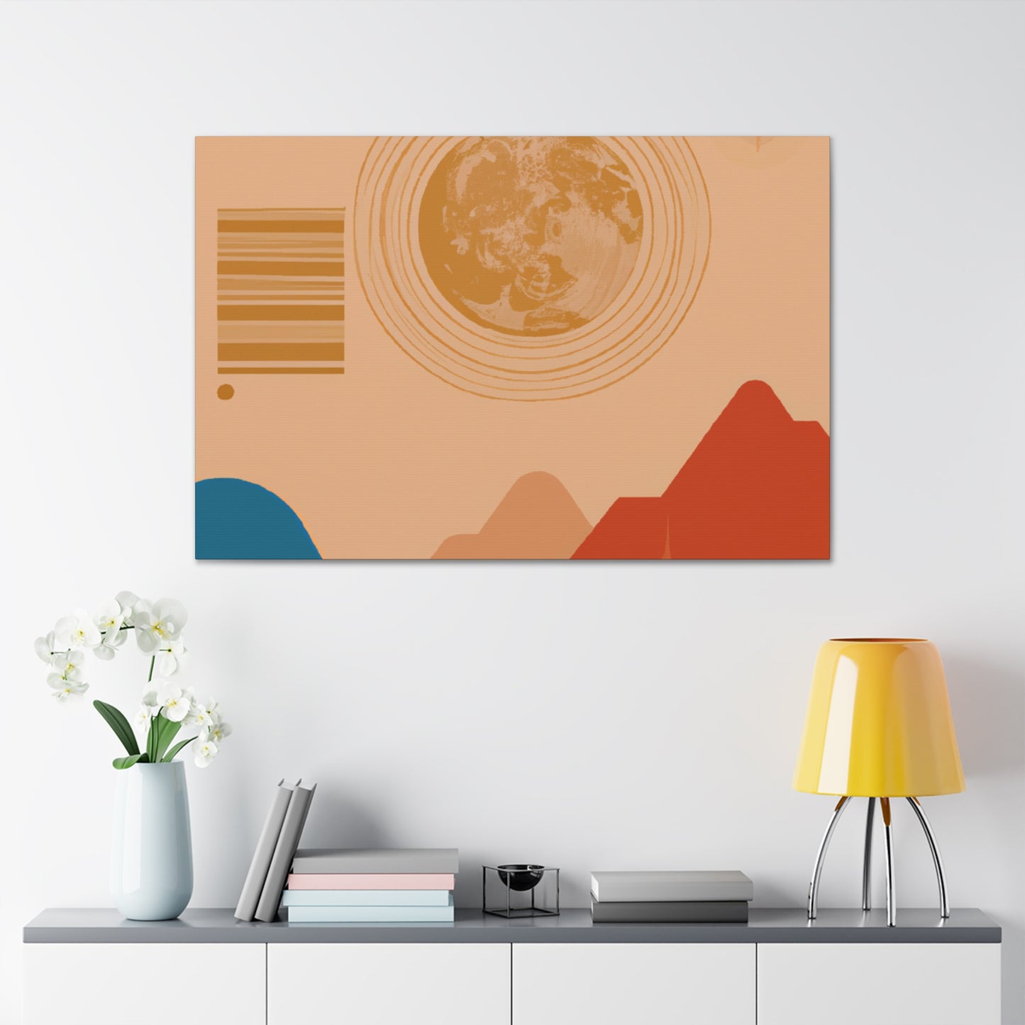 Earthy - Midcentury Canvas