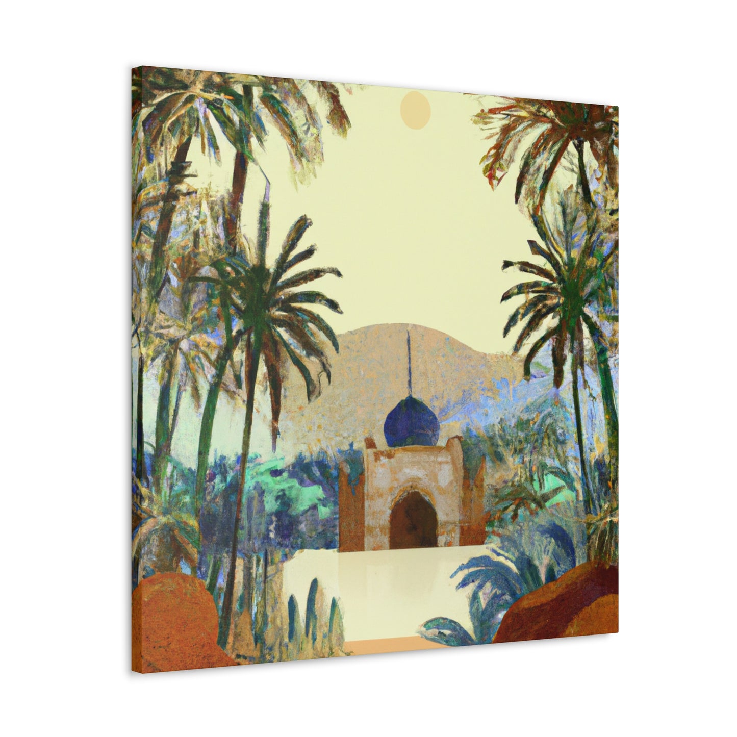 Bahai Palace - Destination India - Canvas
