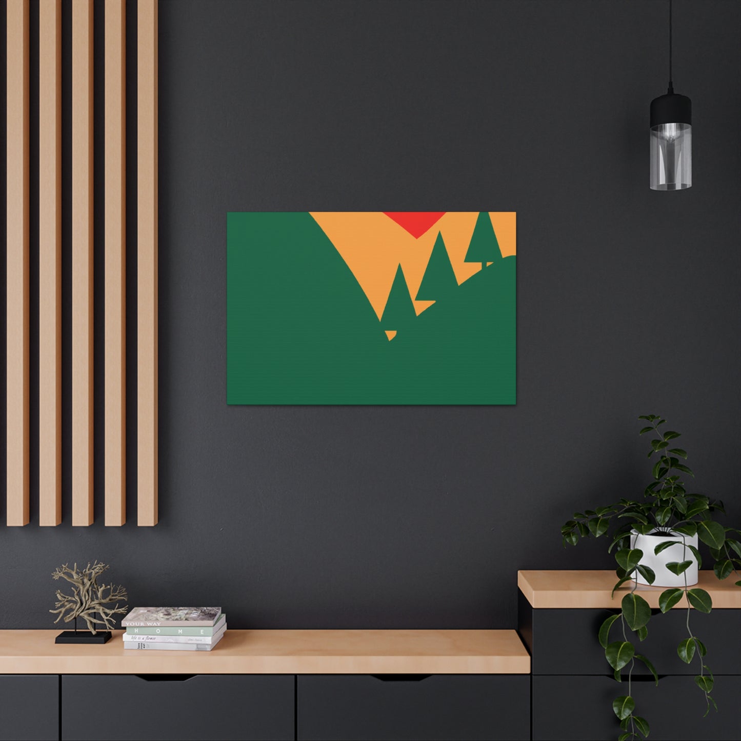 Climber - Midcentury Canvas
