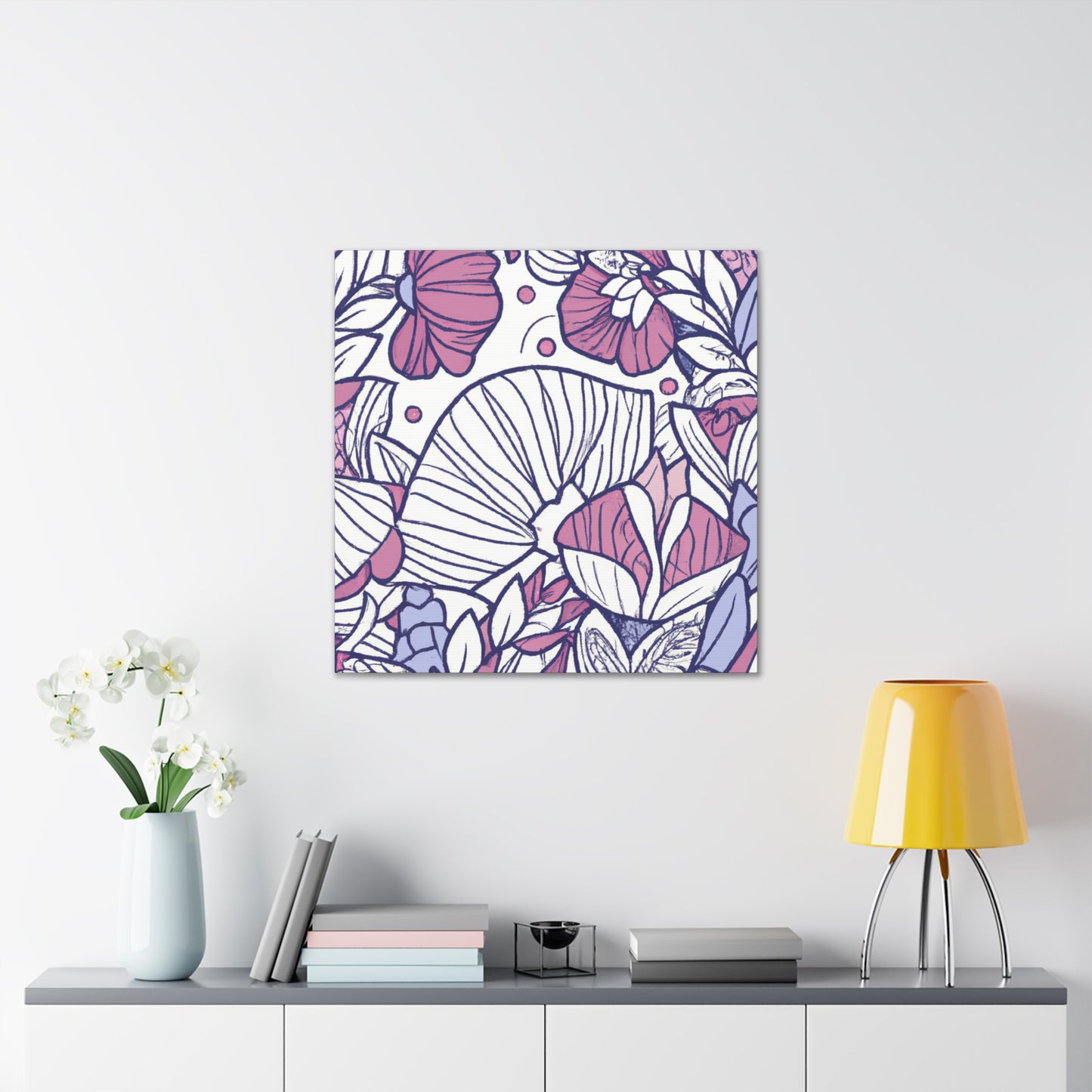 Blossomfetti - Floral - Canvas