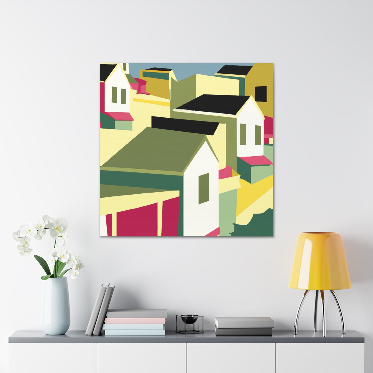 Uplifting Optics - Midcentury - Canvas