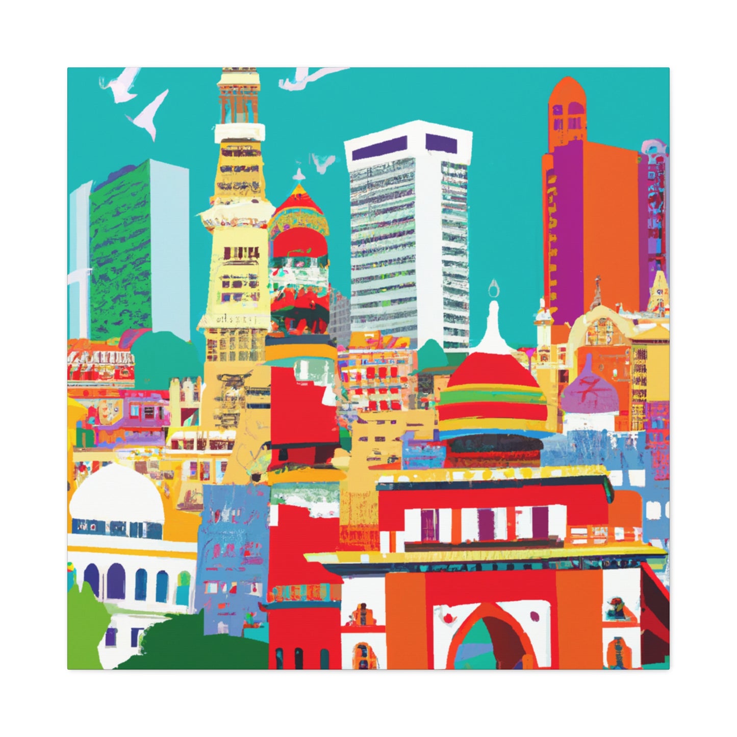 Kamalapurri - Destination India - Canvas