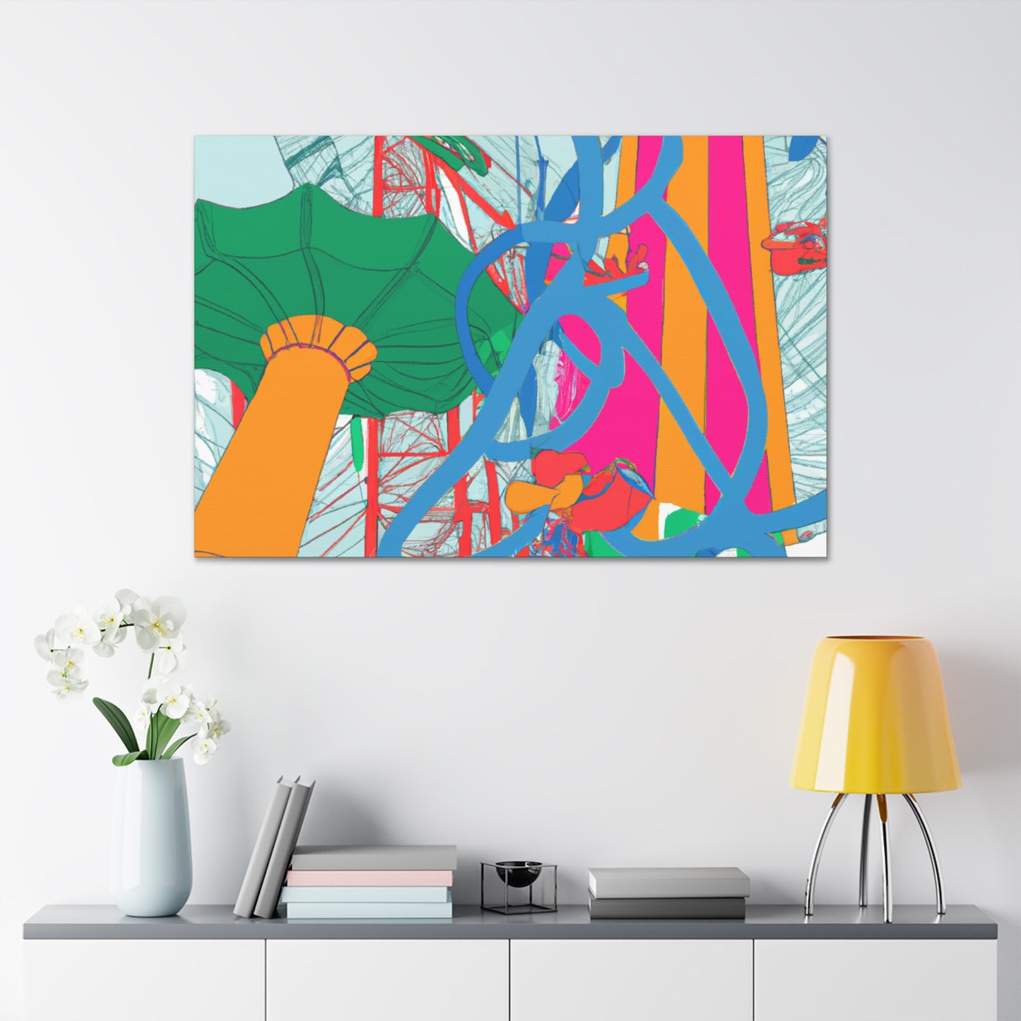 Fantascape - Amusement - Canvas