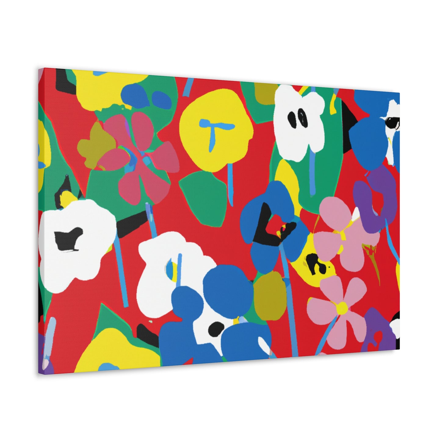 Flower Fairy Adventures - Floral Canvas
