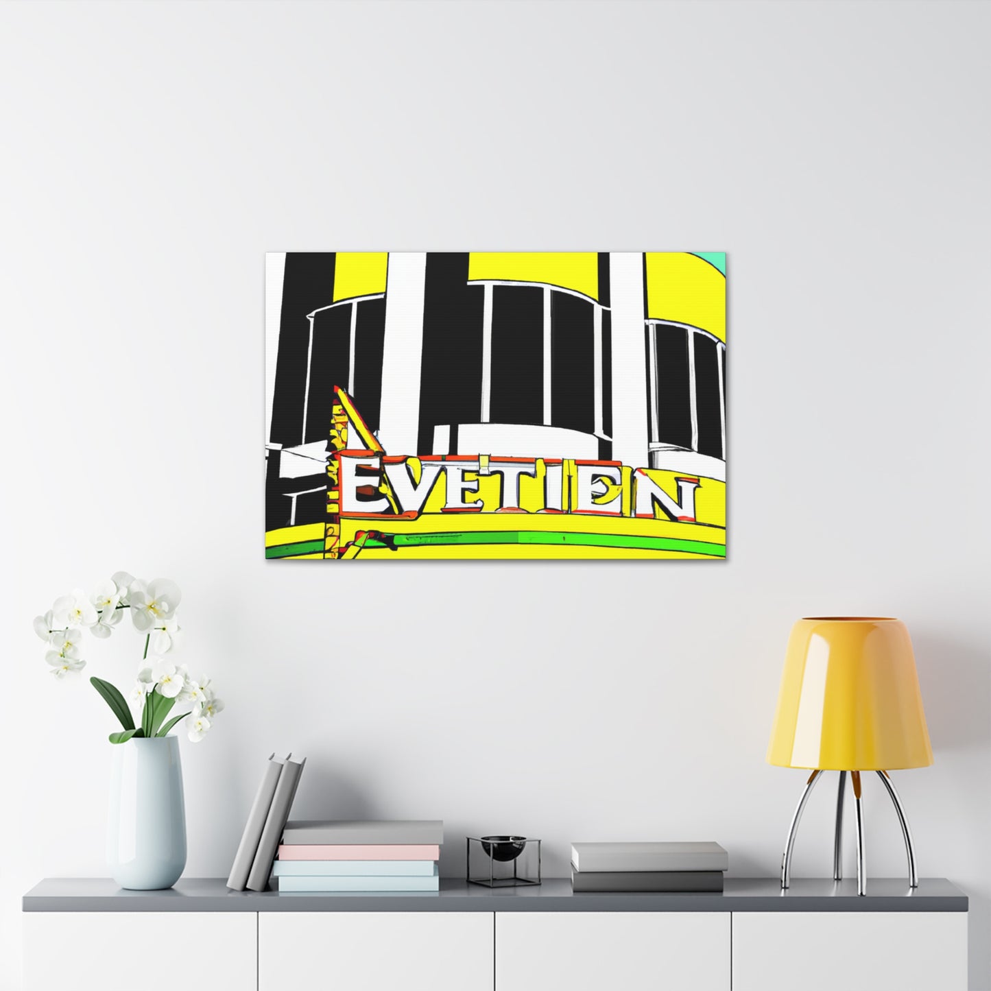Rock 'n' Roll Jamboree - Pop Art Canvas Retro Music and Film