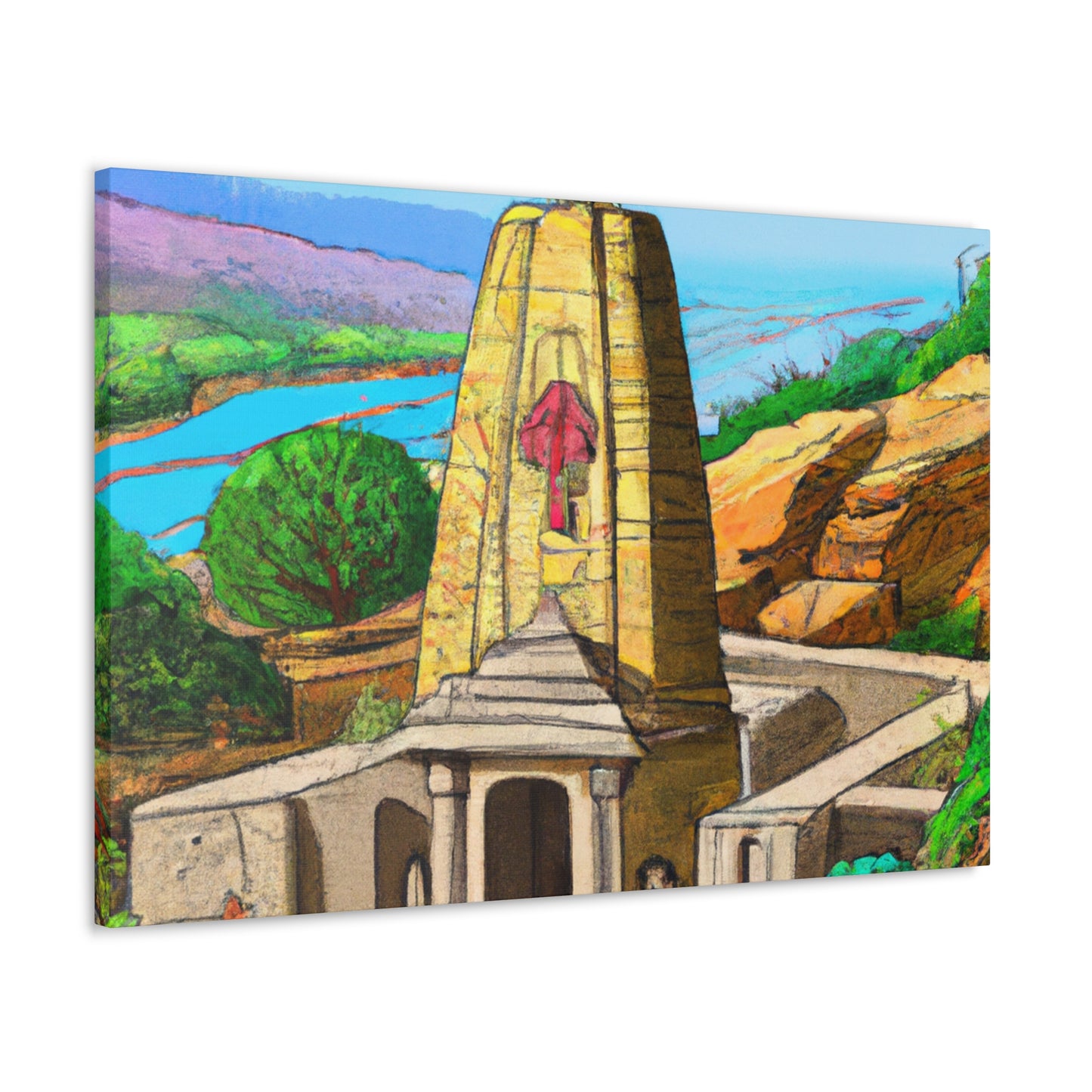 Rajasthan - Destination India - Canvas