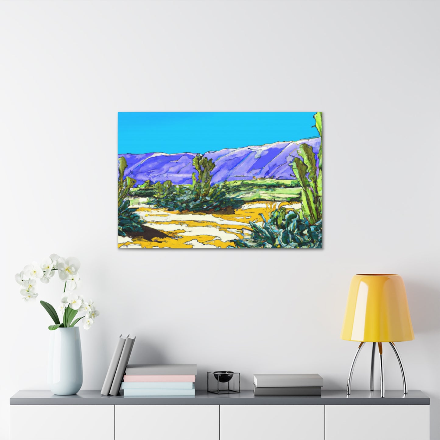 Sunburnt Horizon - Landscape - Canvas - Desert
