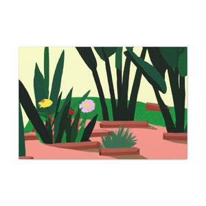 FlowerWonderland Landscape - Canvas