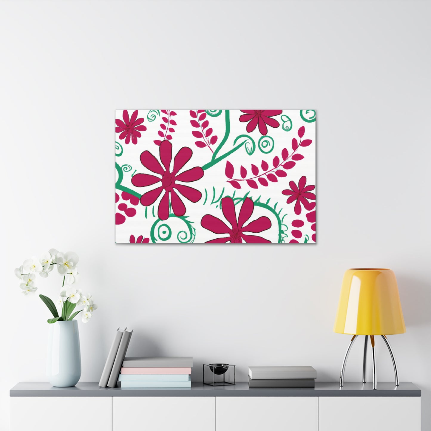 Blissbud - Floral - Canvas