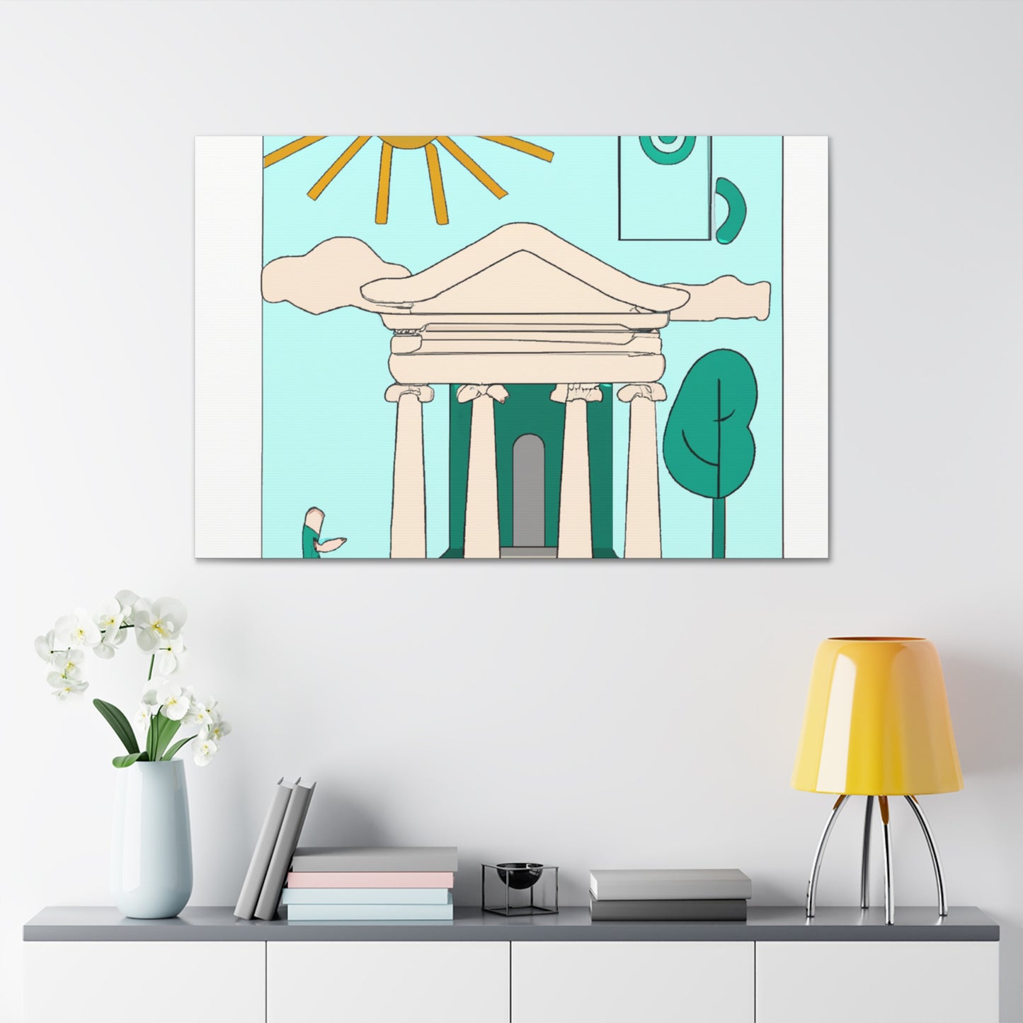Silence Sphere - Minimalism - Canvas