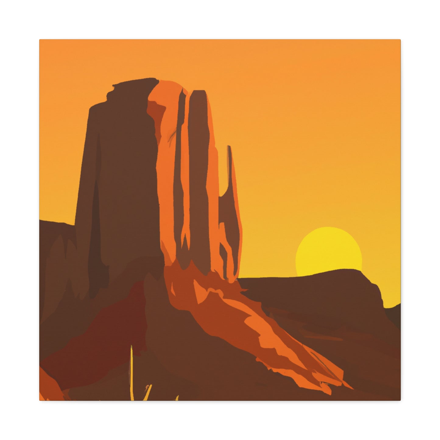 Sandscape - Landscape - Canvas - Desert