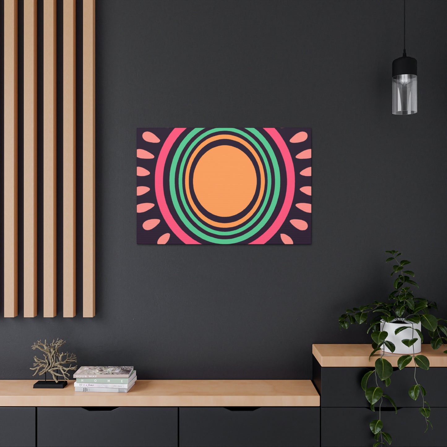 Sunny Springbok - Midcentury Canvas