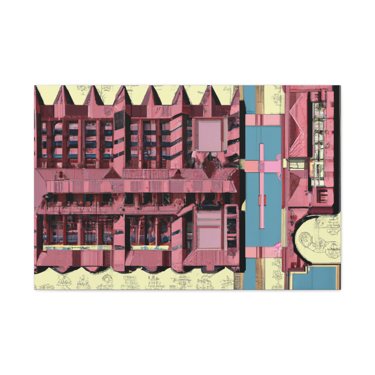 Dorothea Agusta - Canvas - Architectural