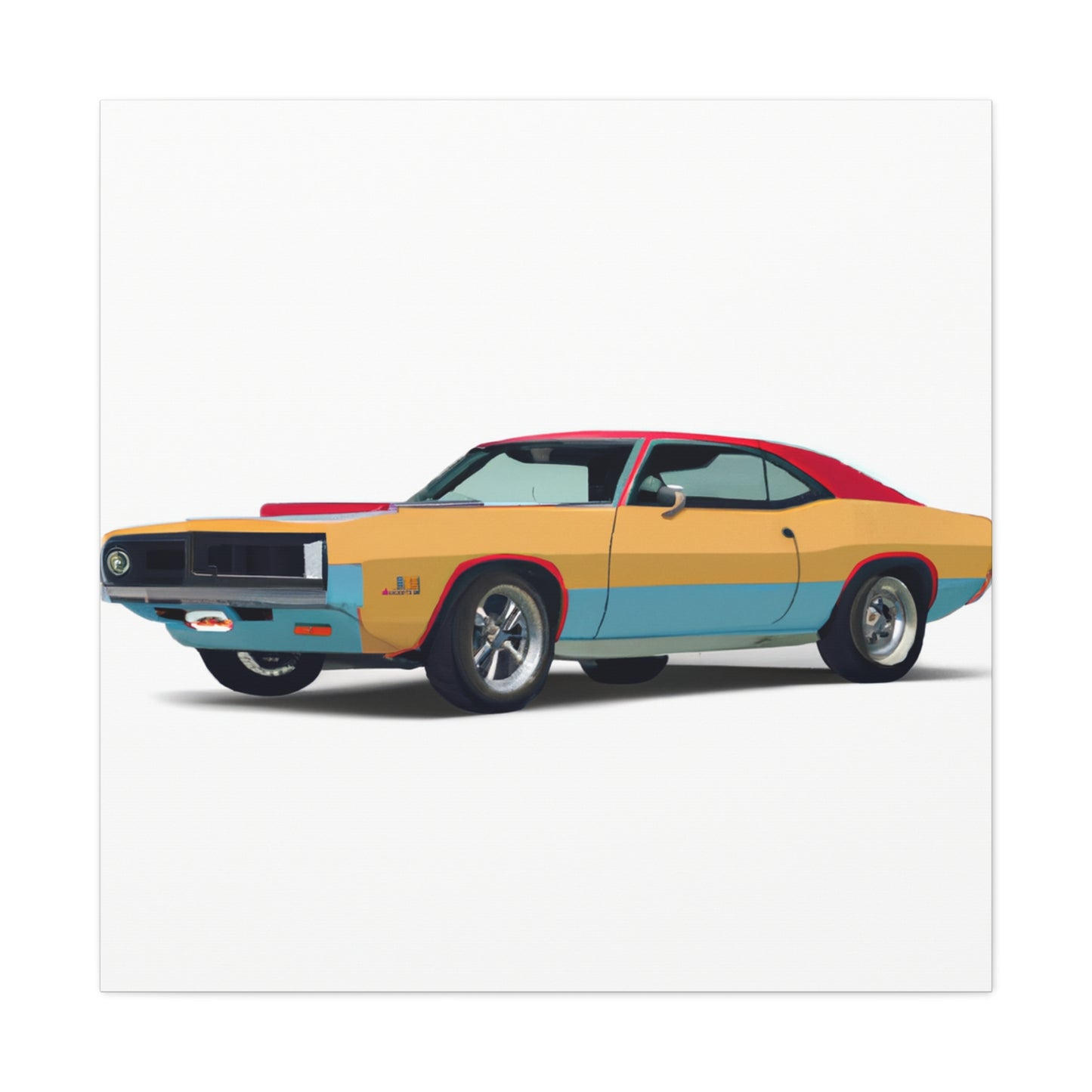 El Scorchado - Automobile - Canvas