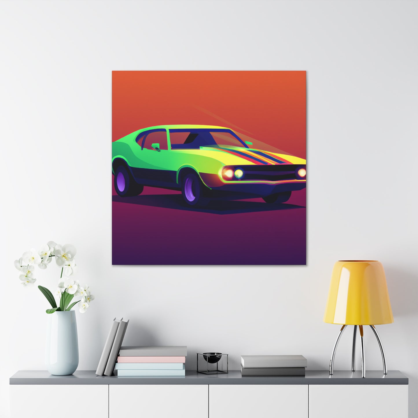 The Scorcher - Automobile - Canvas
