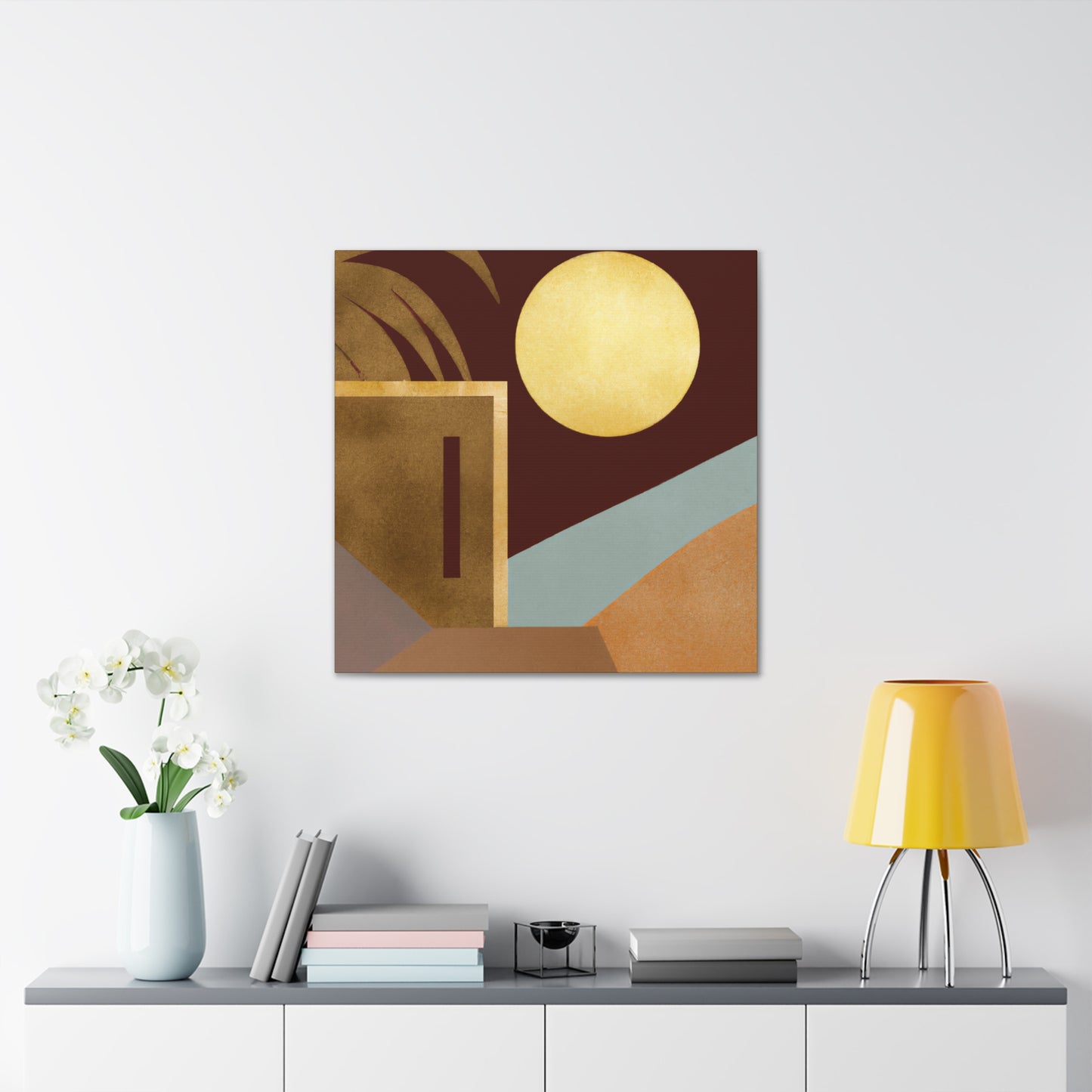 Sunny Groove - Midcentury - Canvas