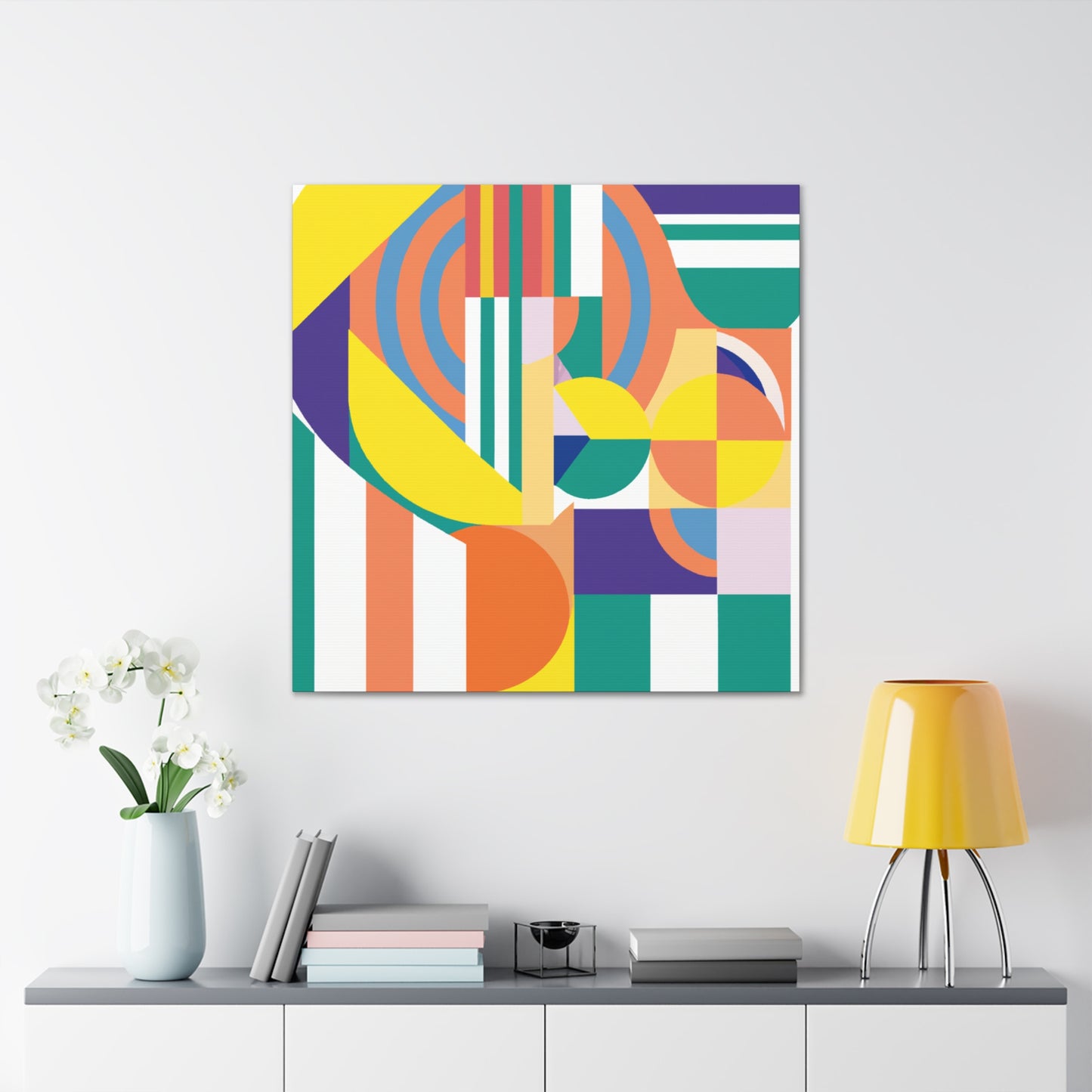 Flowpace- Midcentury - Canvas