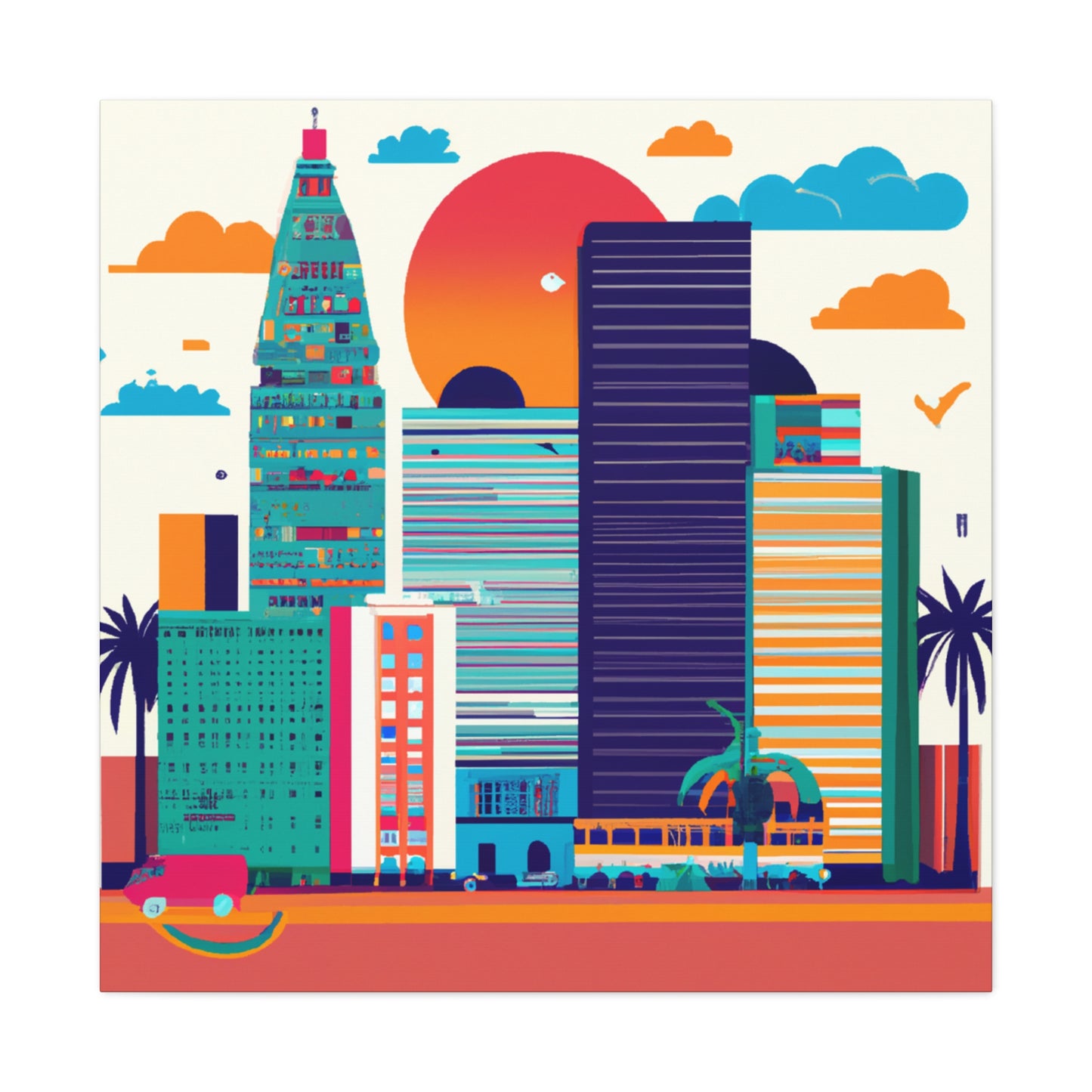Chakana Skies - South America - Canvas