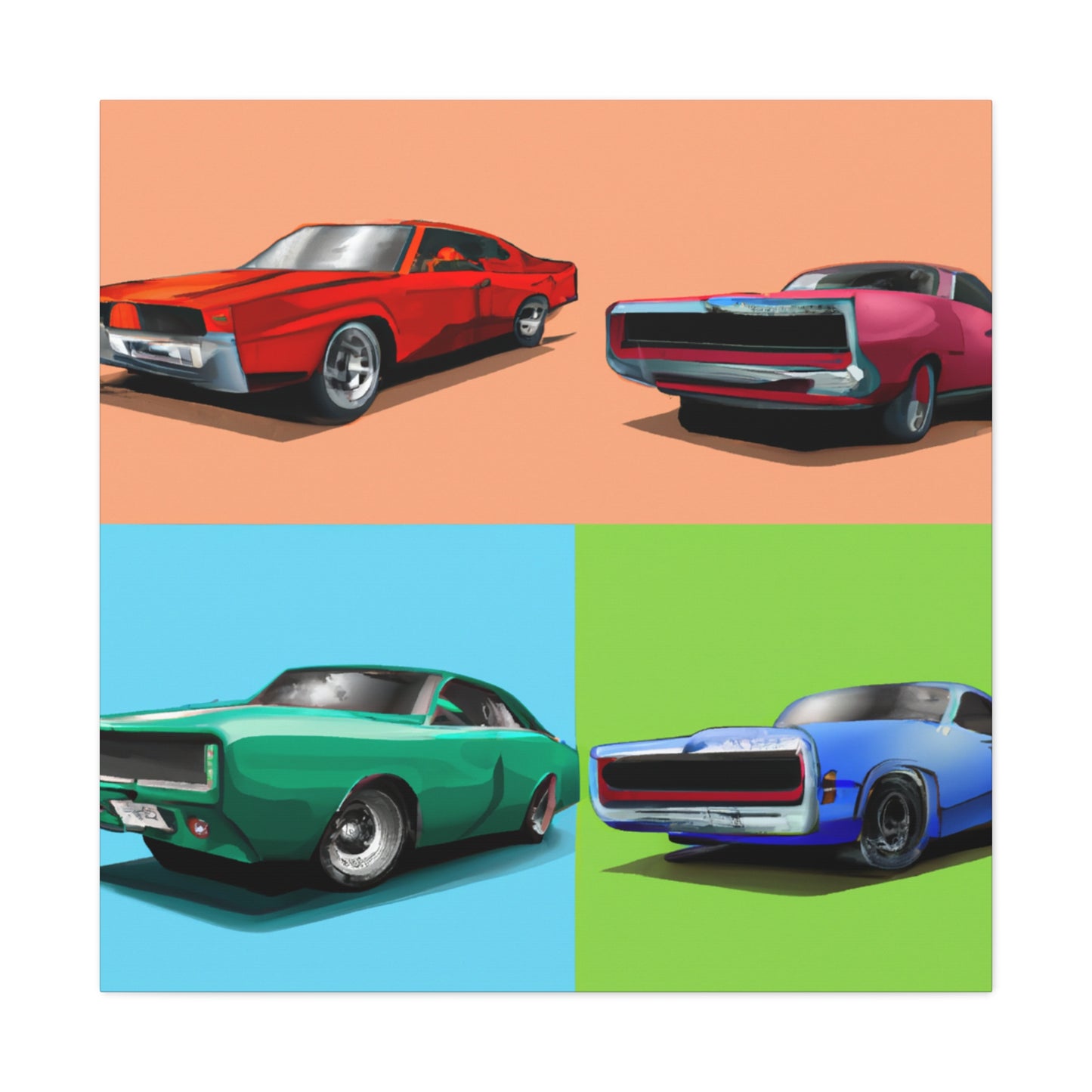 Vintage Cruiser - Automobile - Canvas