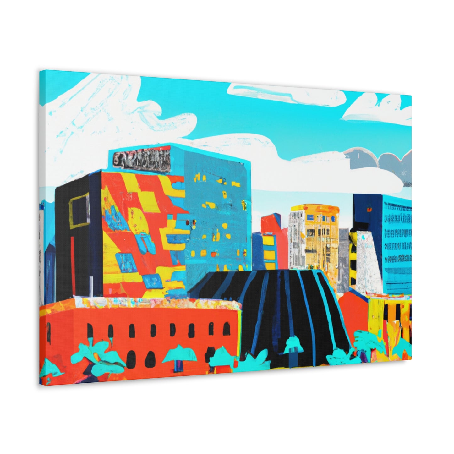 Piranha Rapids - South America - Canvas