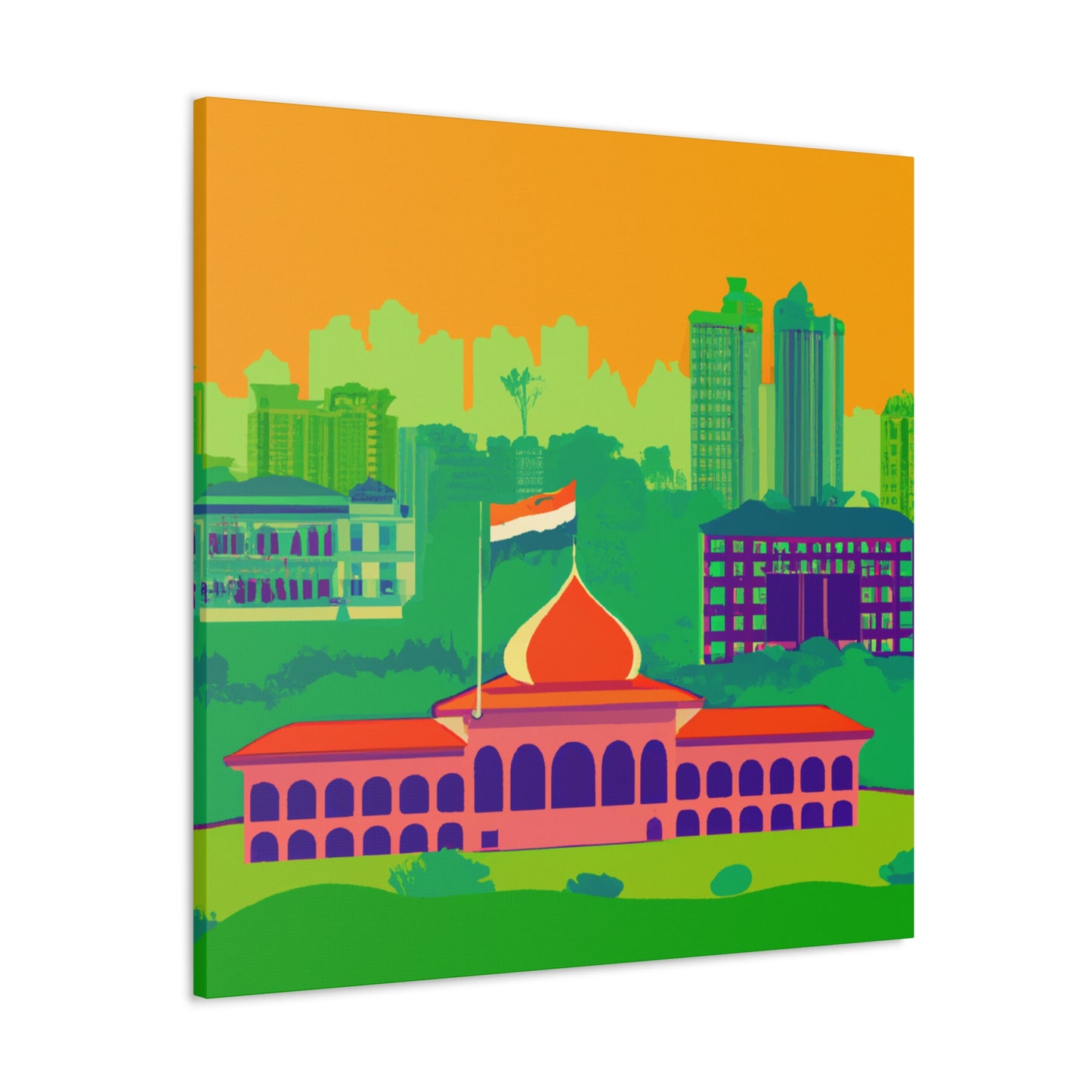 India-O-Destination India - Canvas