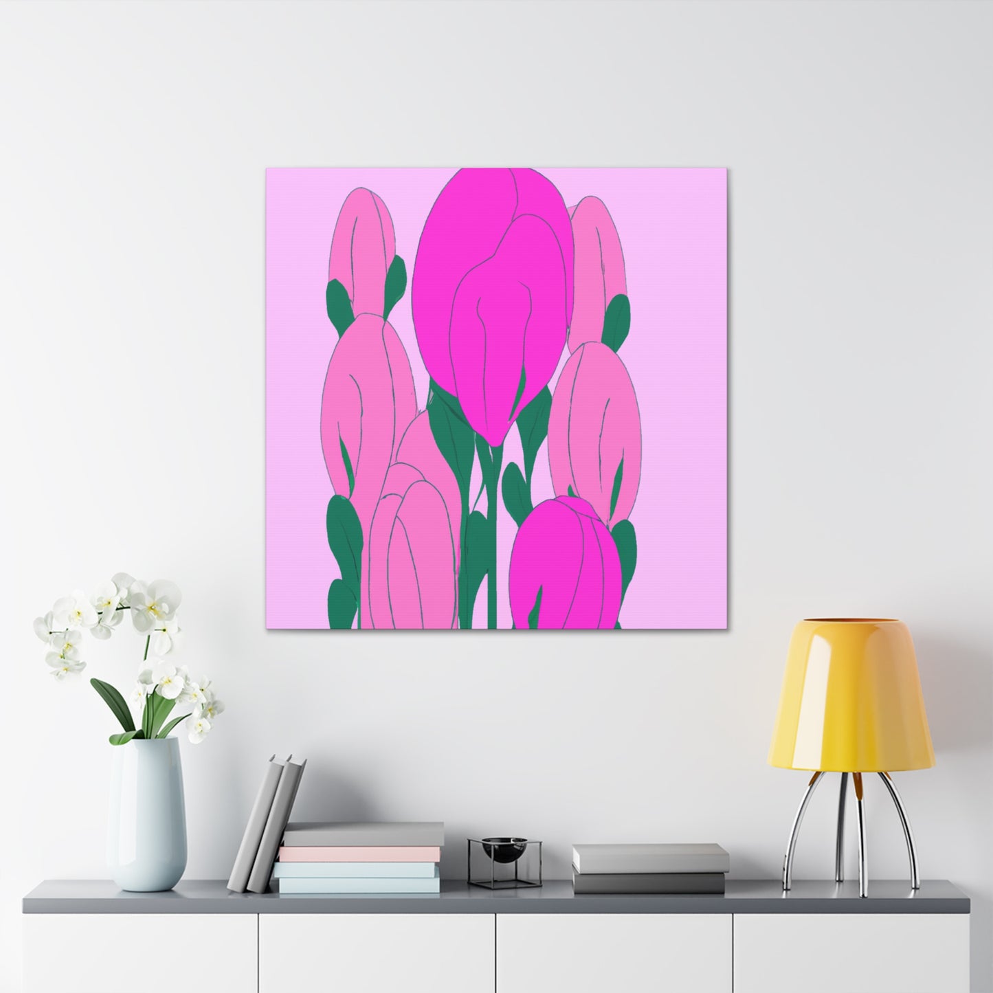 Vibrantika - Floral - Canvas