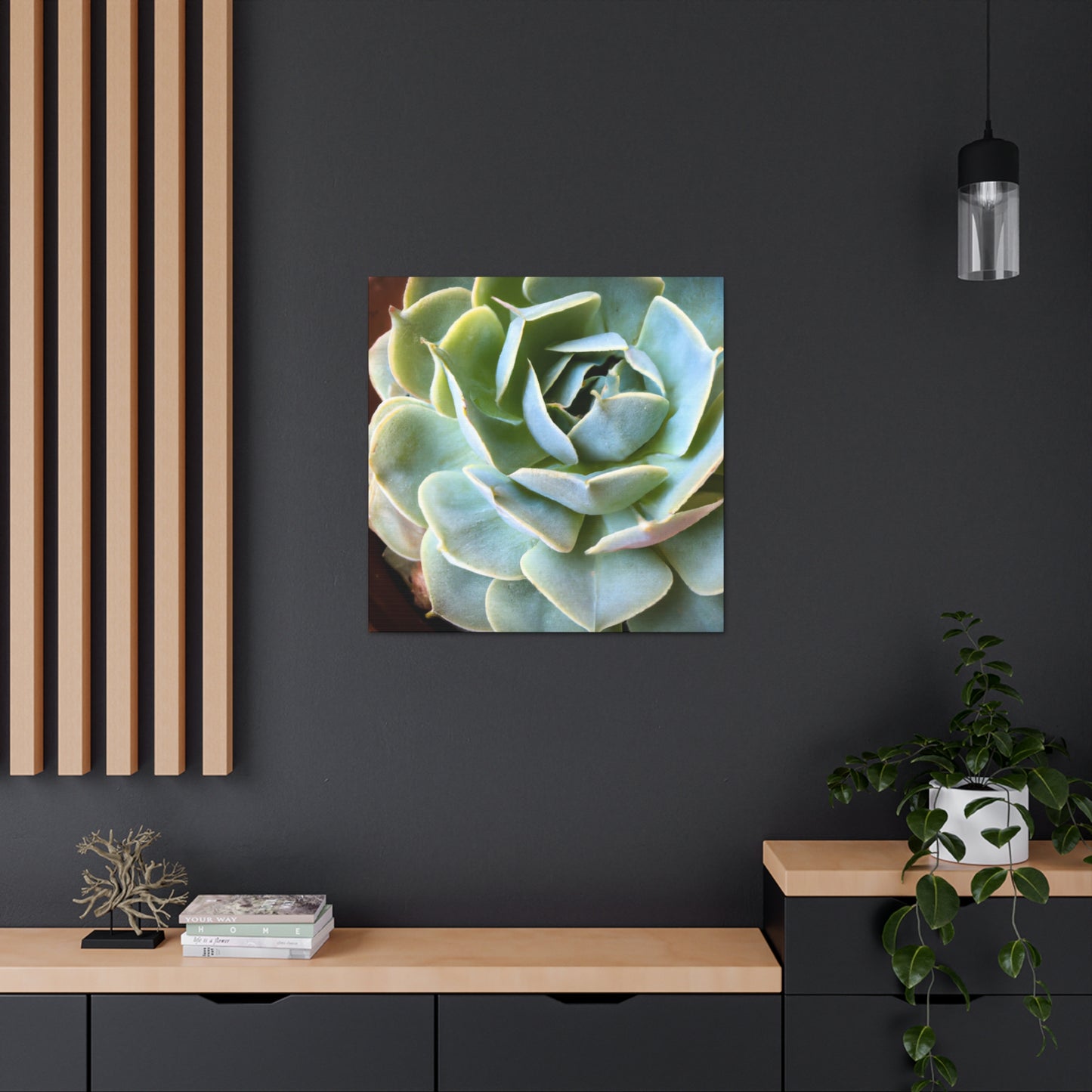 "Blooming Garden" - Canvas - Succulent