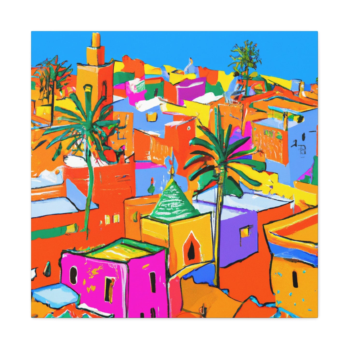 King Moshen - Morraco - Canvas