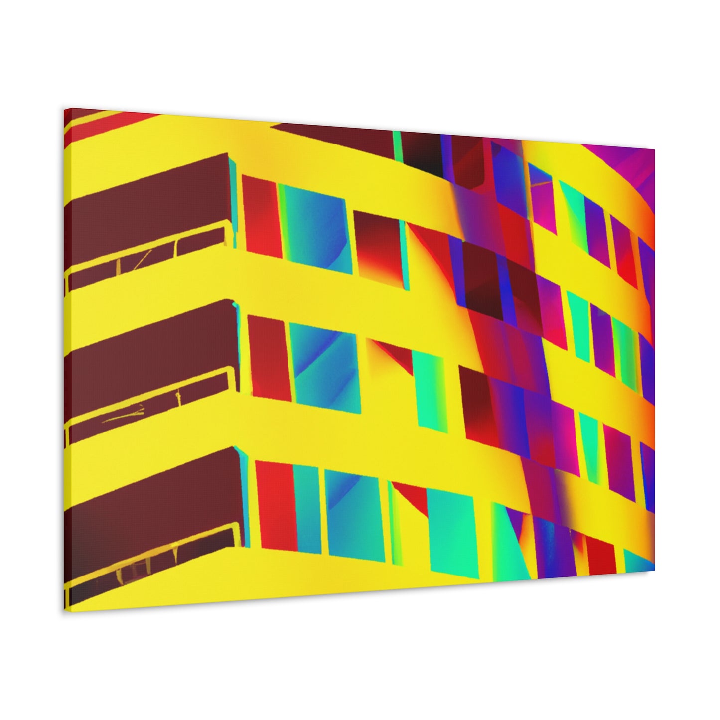 Majestic - Architectural Canvas Pop Art