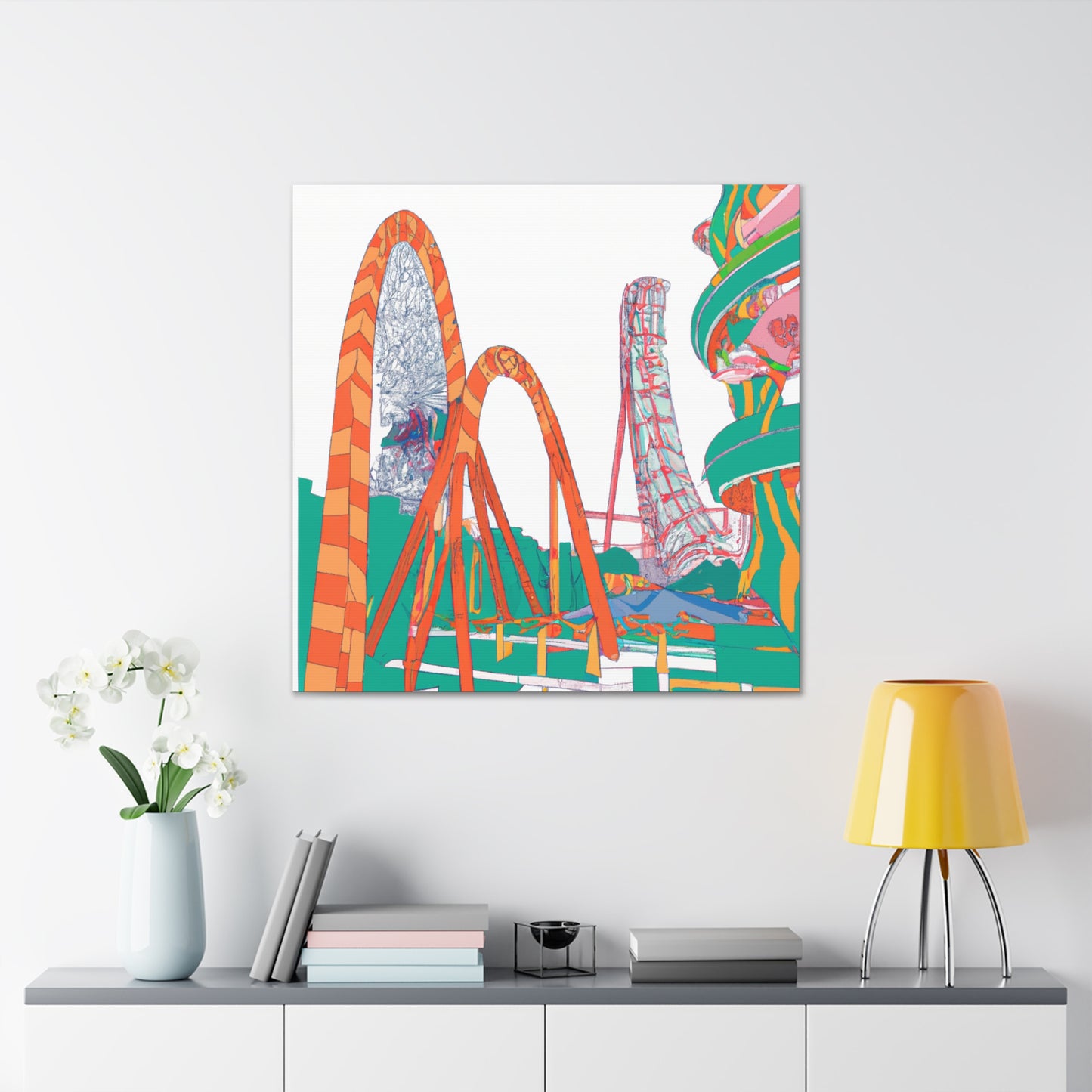 Wonderland-Amusement - Canvas