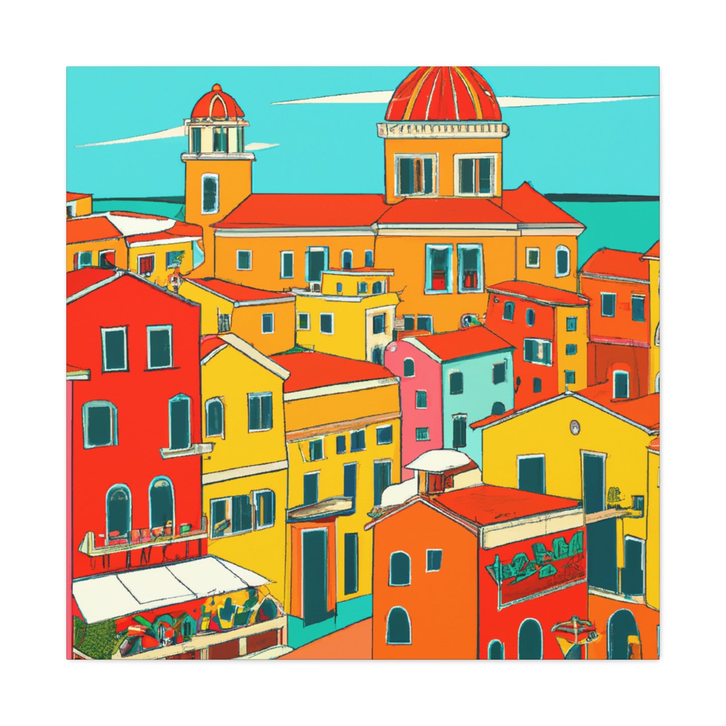Giovanna di Roma - Italy - Canvas