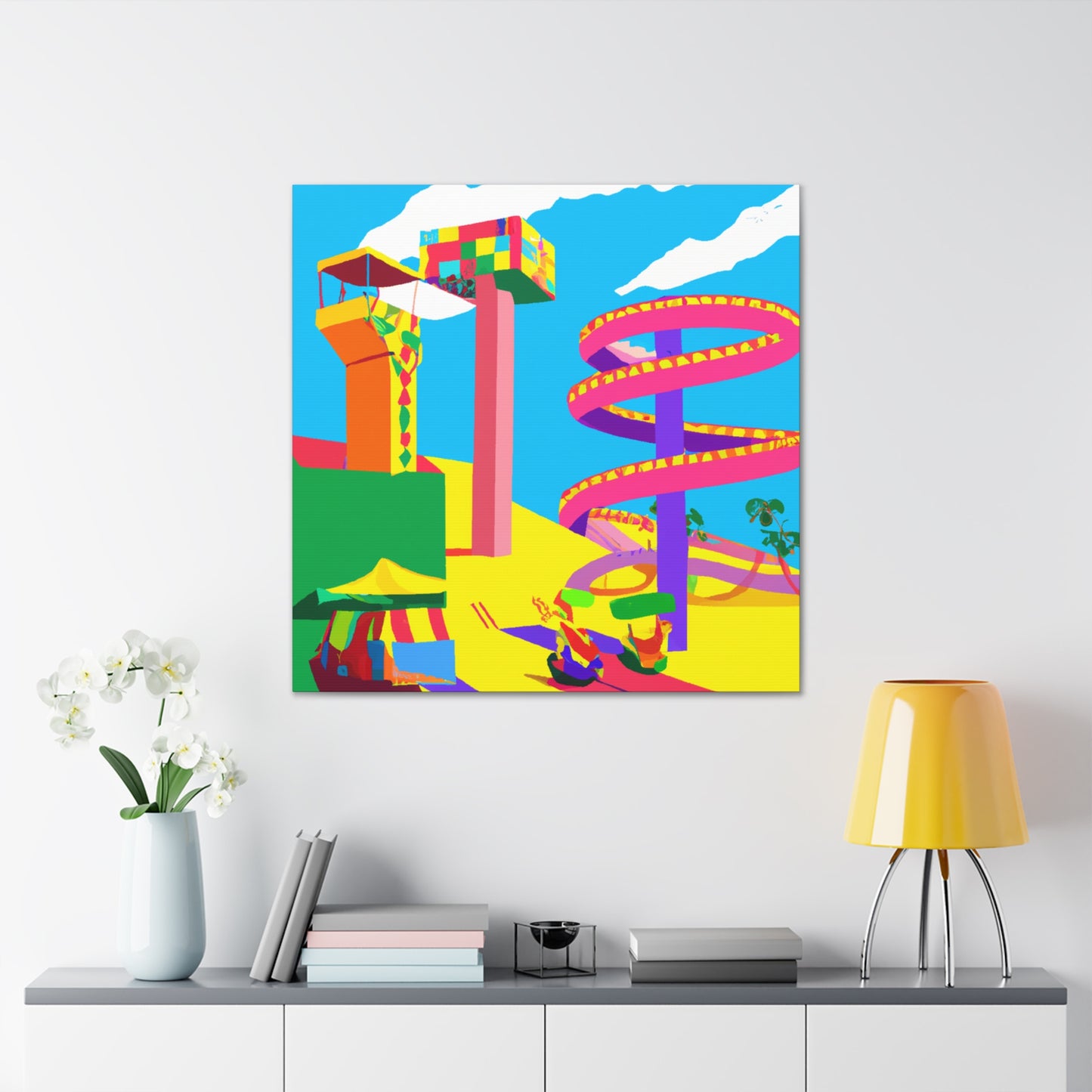 Wonderlandia - Amusement - Canvas