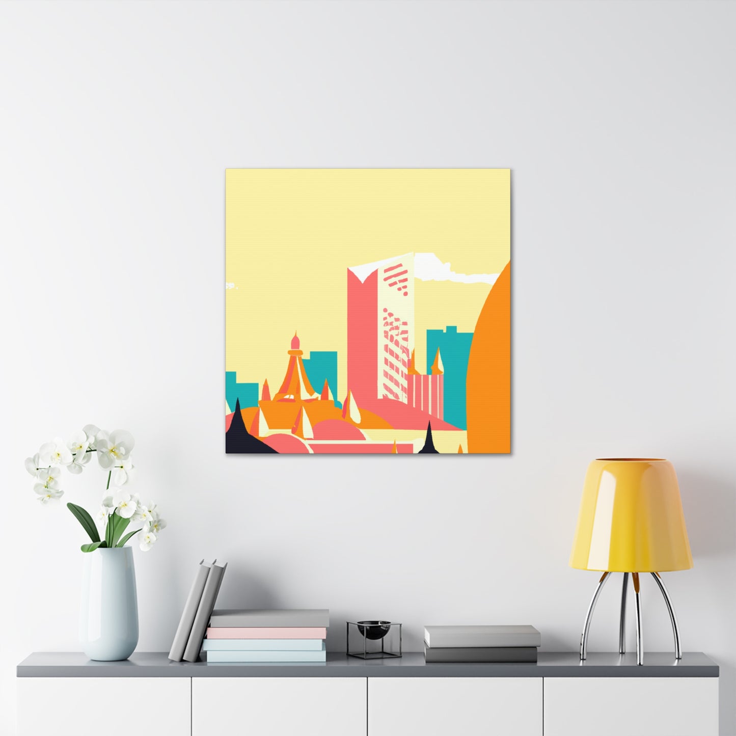 Turquoise Valley - Destination India - Canvas