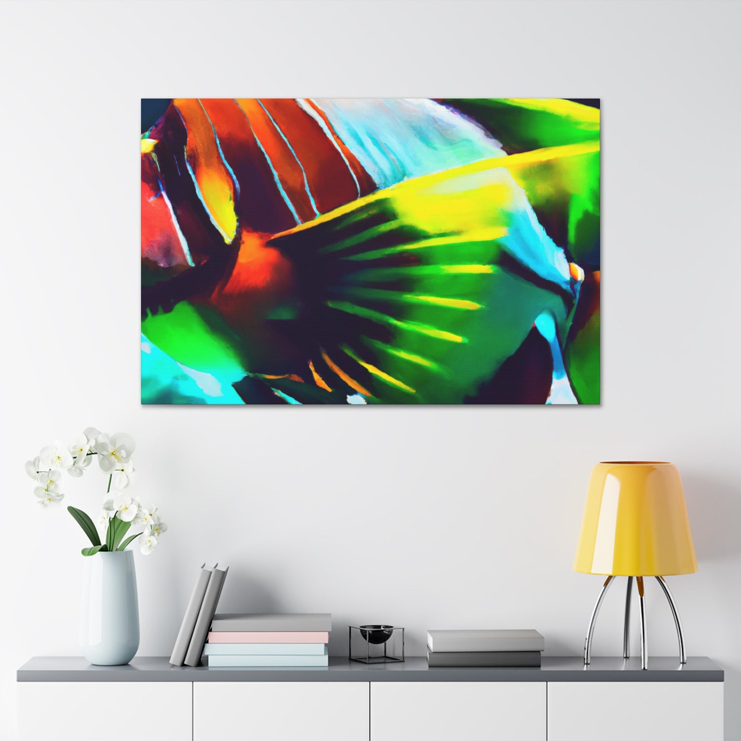 "Fin" - Underwater Canvas