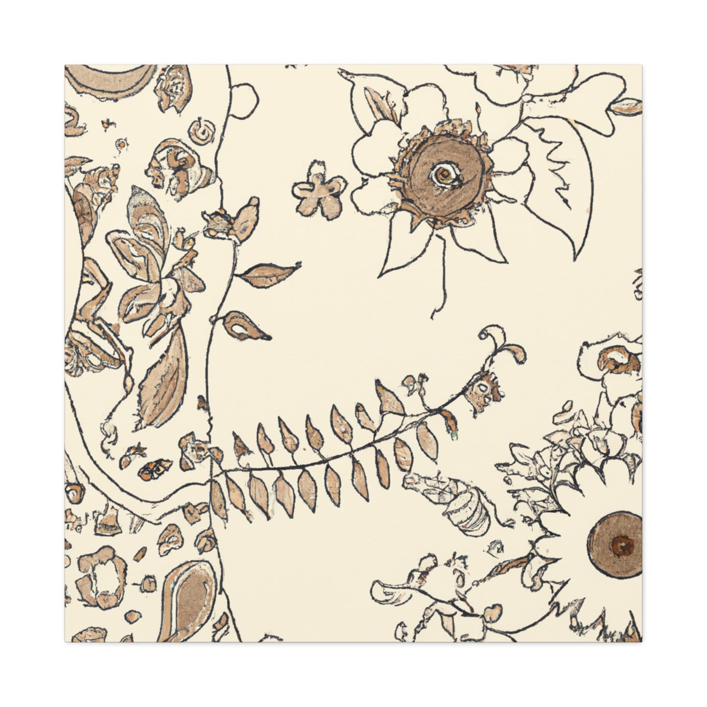 Blossomway - Floral - Canvas