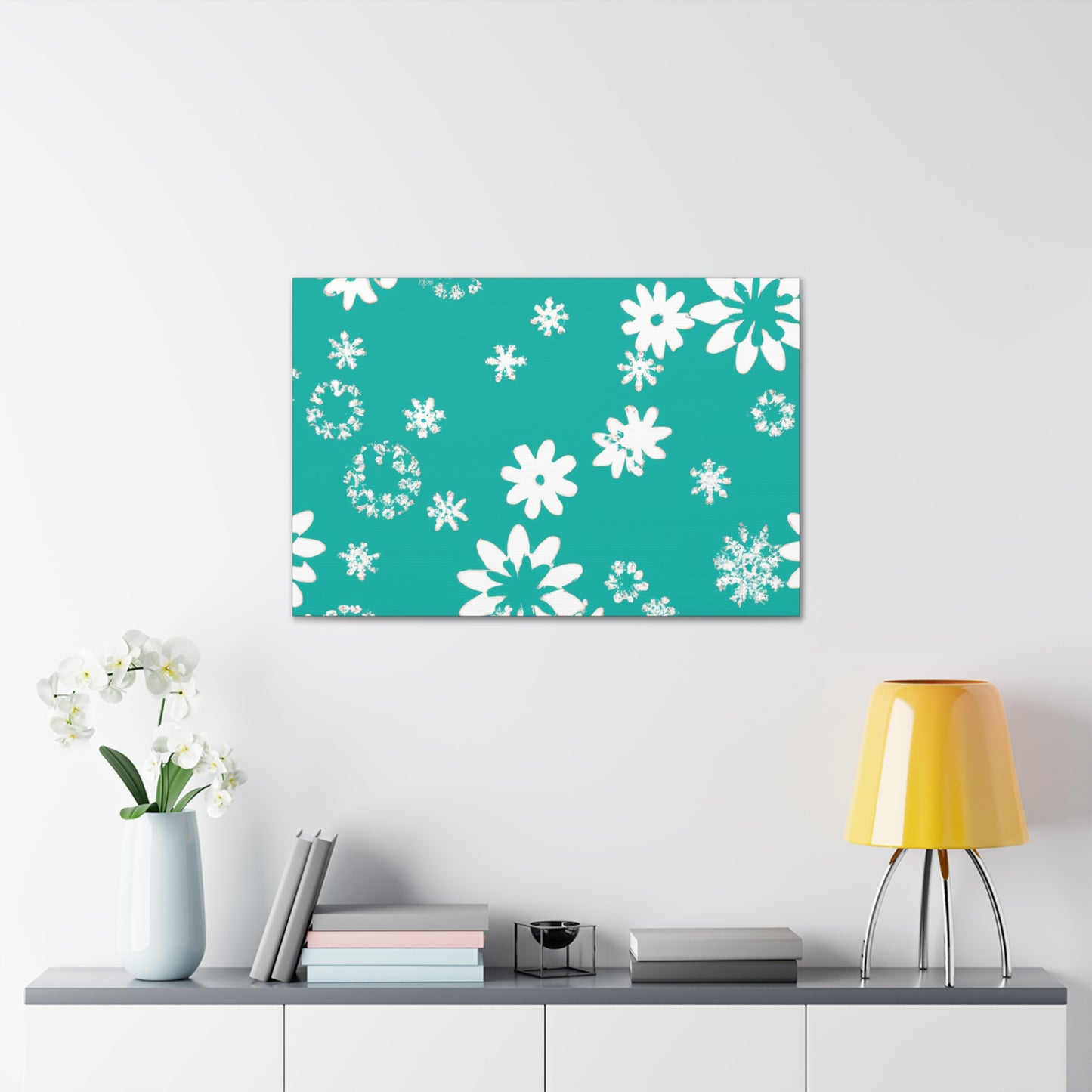 Rising Tempest- Floral - Canvas
