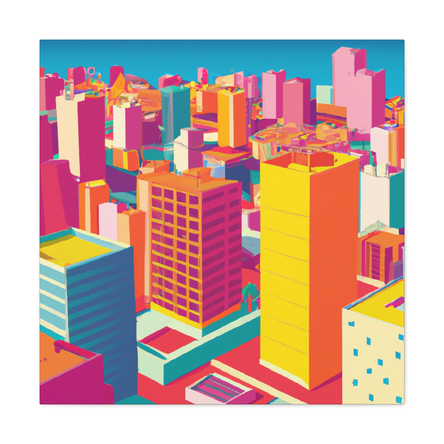 Tatiana Sánchez- South America - Canvas