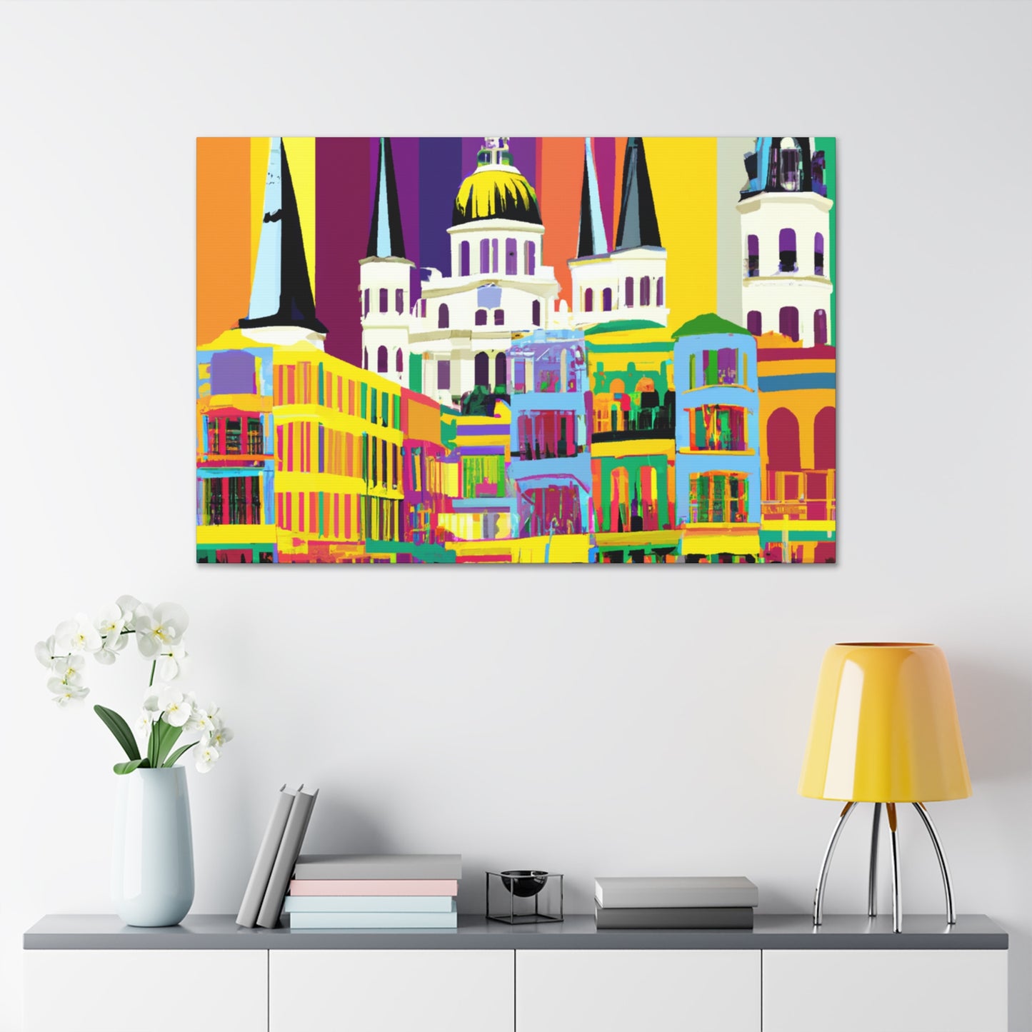 Voodoo Ville - New Orleans - Canvas