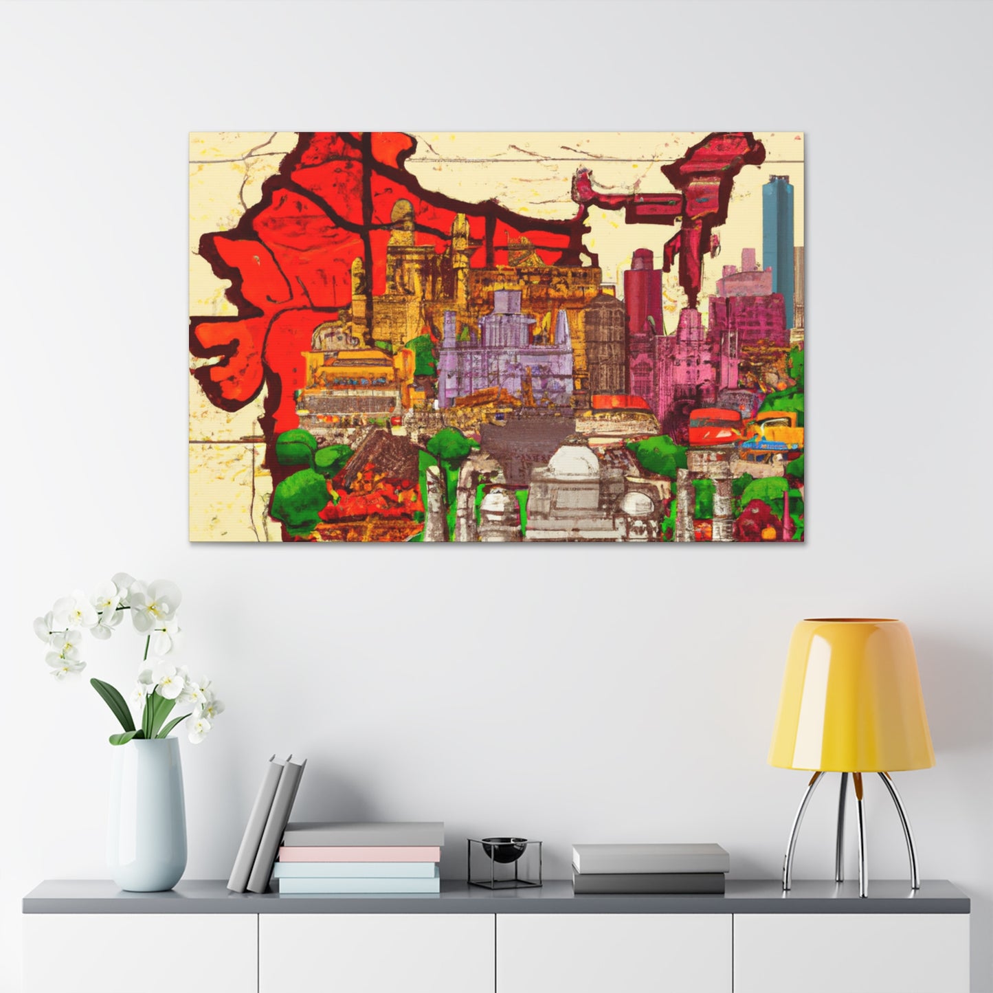 Dazzling Beauty - Destination India - Canvas