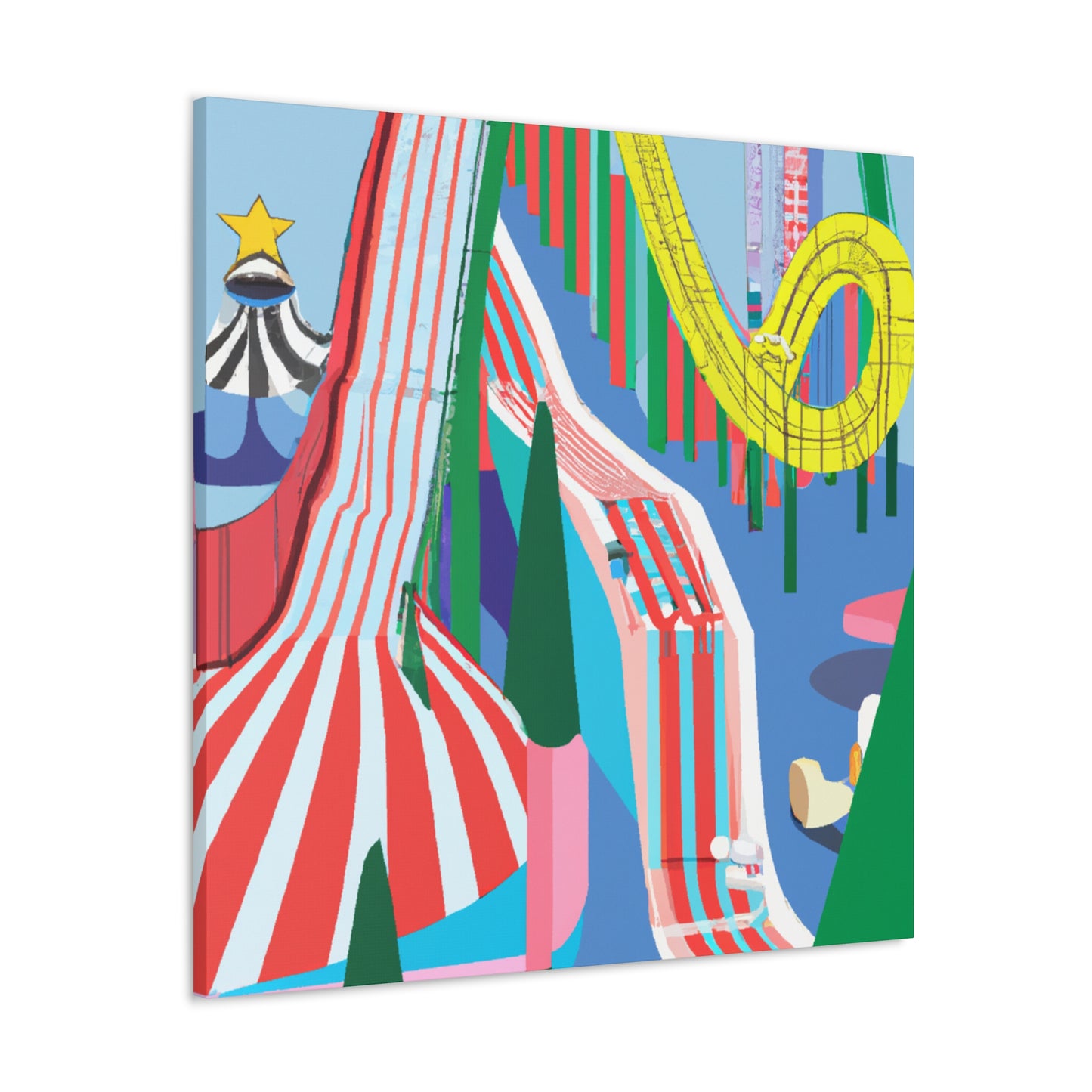 Hoot N Holler - Amusement - Canvas