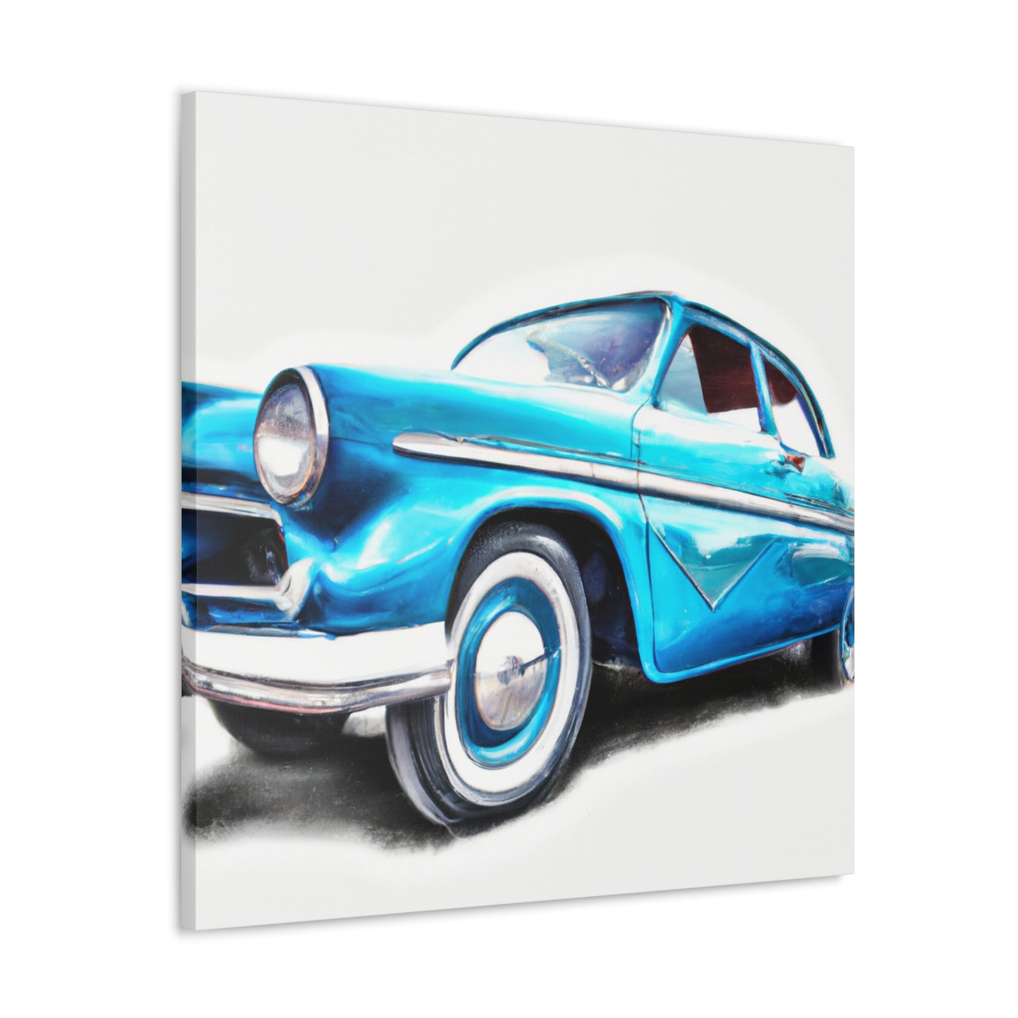 Old Bluey- Automobile Canvas