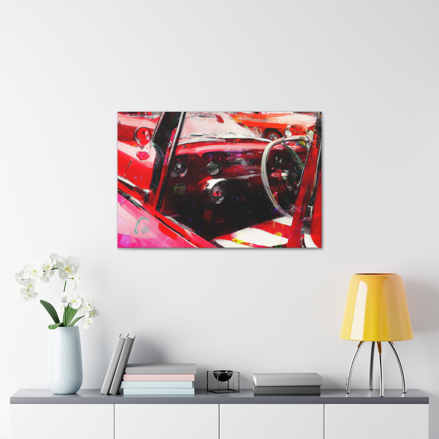Driver's Seat - Automobile Canvas