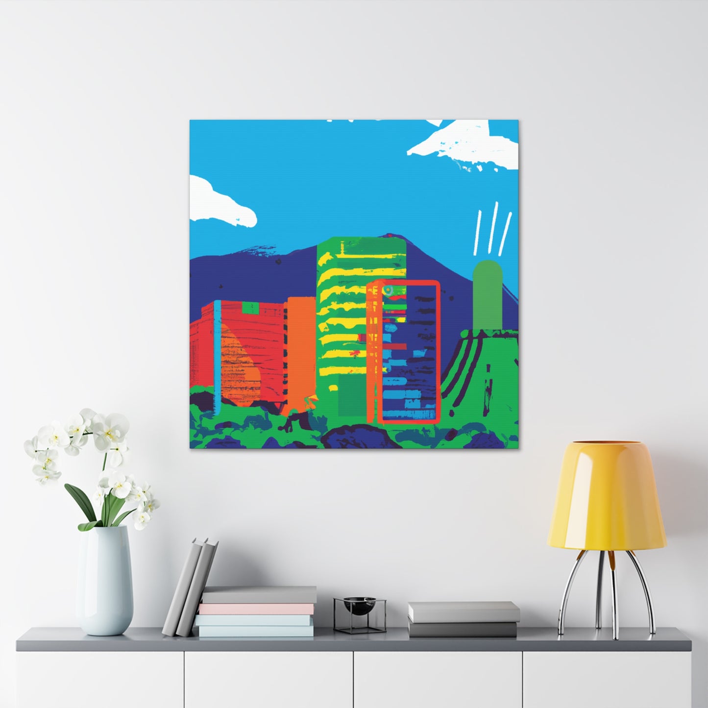 Azteca Luna - South America - Canvas