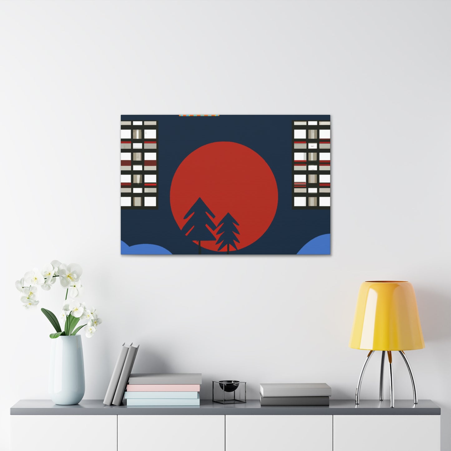 Inspired Recurrence - Midcentury - Canvas