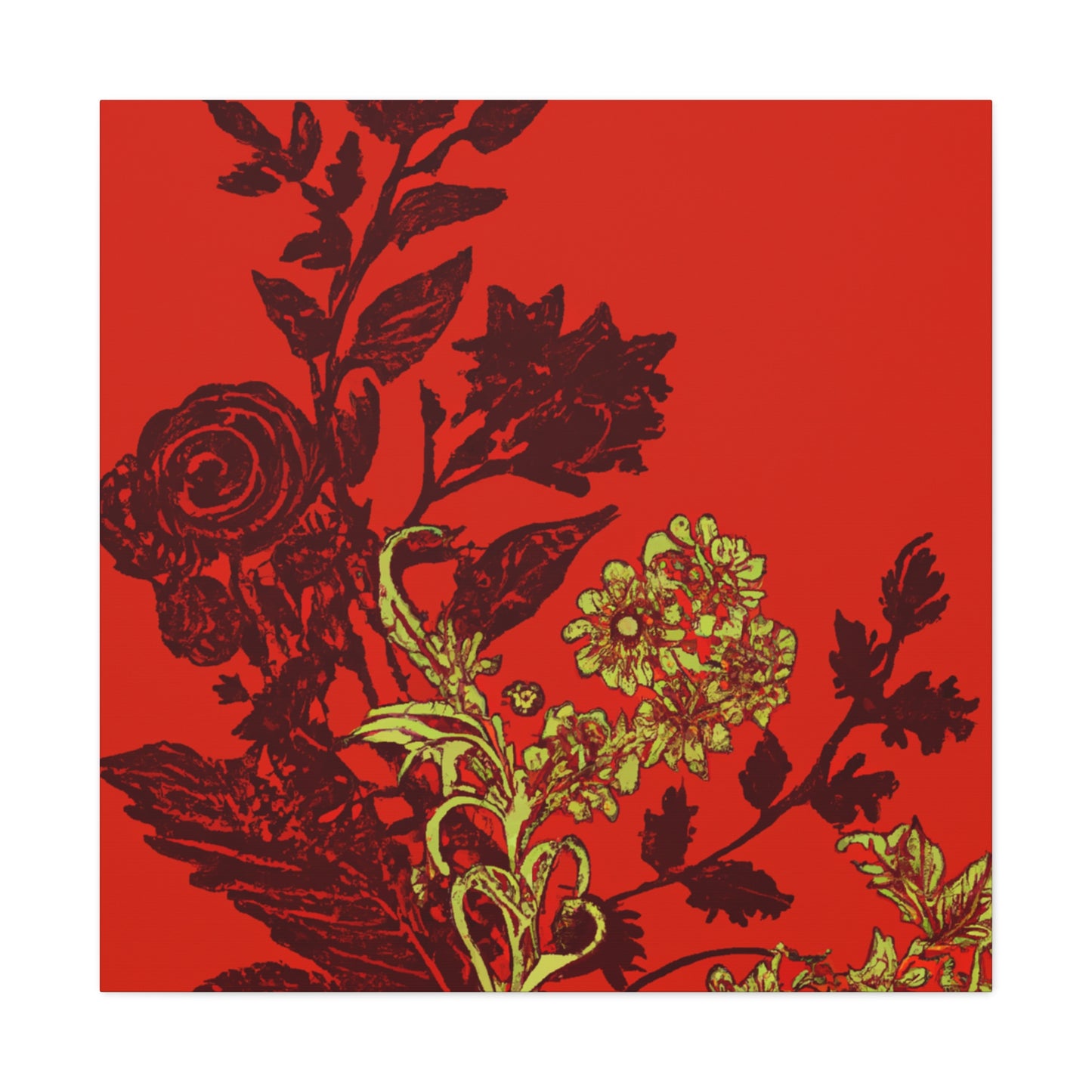 Sunburst-Floral - Canvas